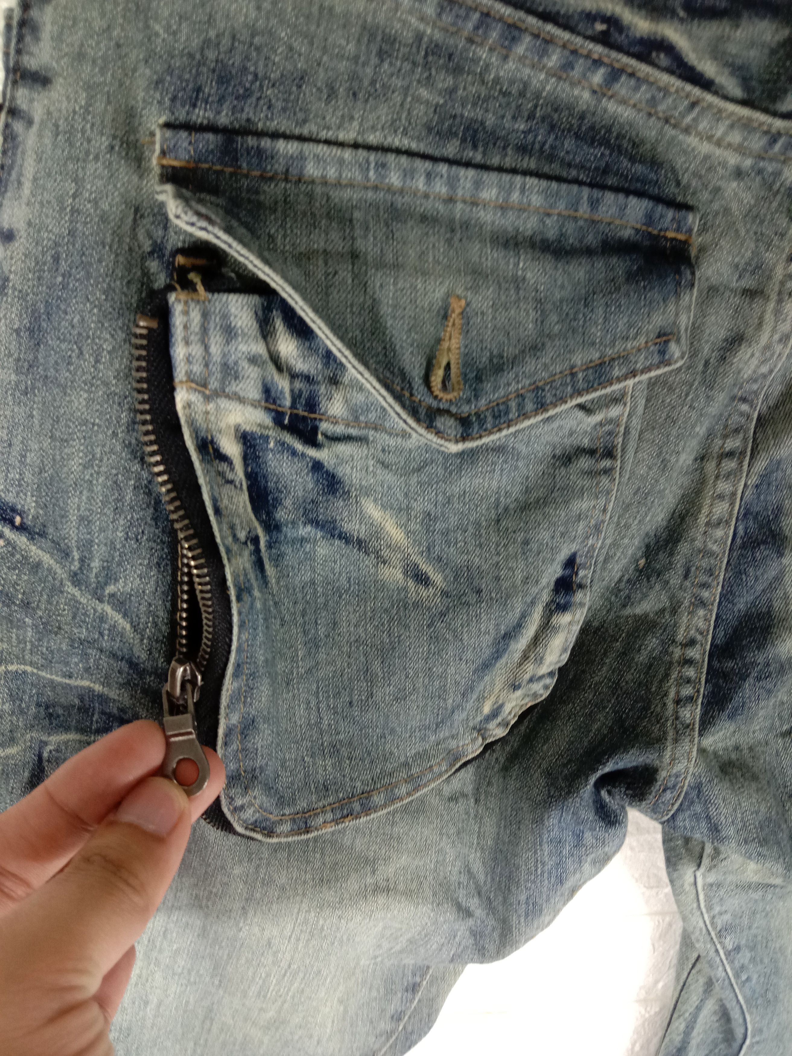 PPFM Vintage PPFM Multi Pocket Banana Curve Washed Jeans Size US 32 / EU 48 - 13 Thumbnail