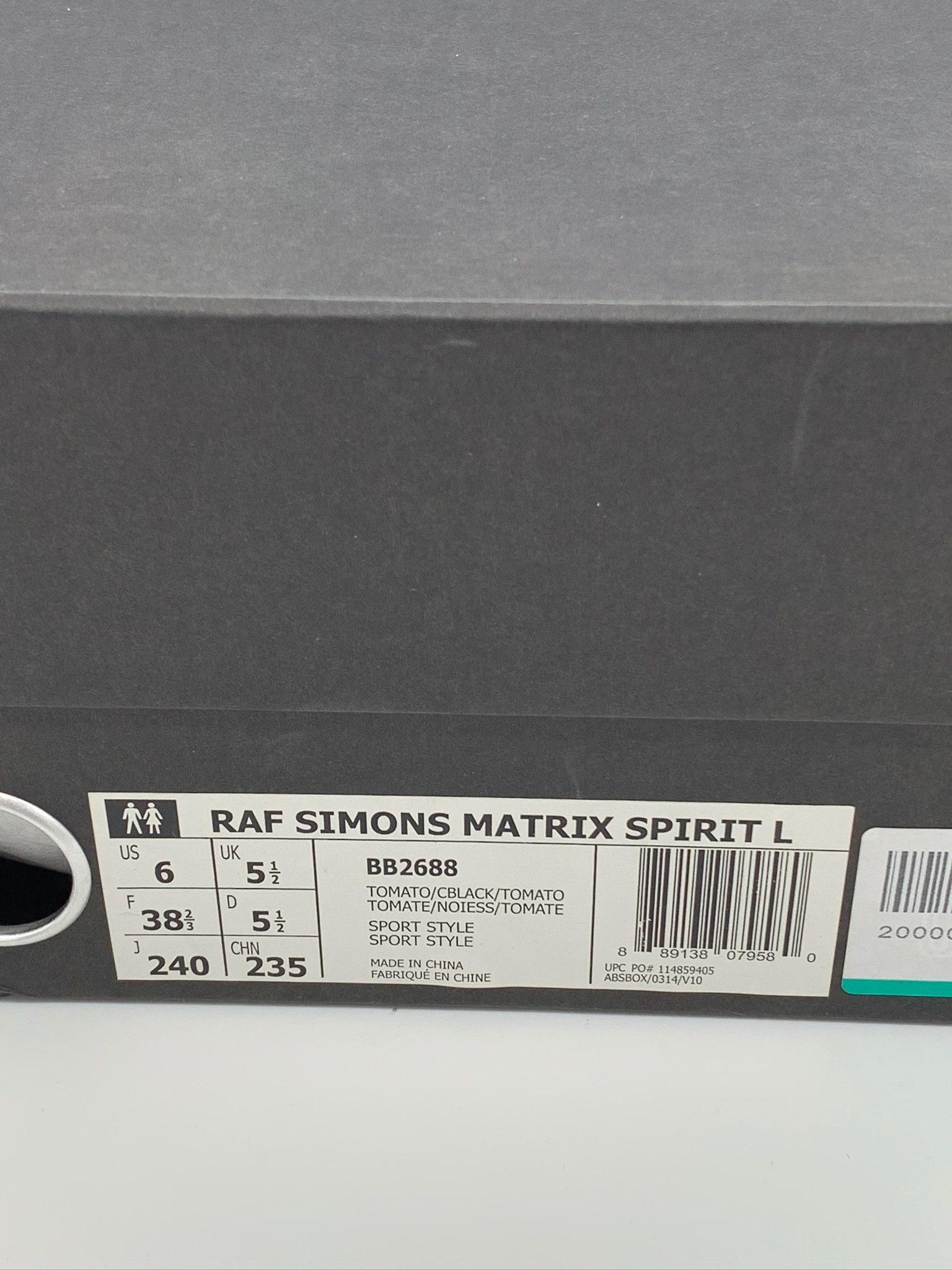 Adidas × Raf Simons 🔥[SALE]🔥 Adidas x Raf Simons Spirit L Red Sneakers Size US 6 / EU 39 - 8 Thumbnail