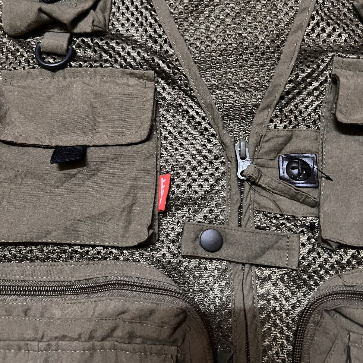 Japanese Brand Gett Utility Vest Multipockets Tactical Style Vest Size US L / EU 52-54 / 3 - 3 Thumbnail