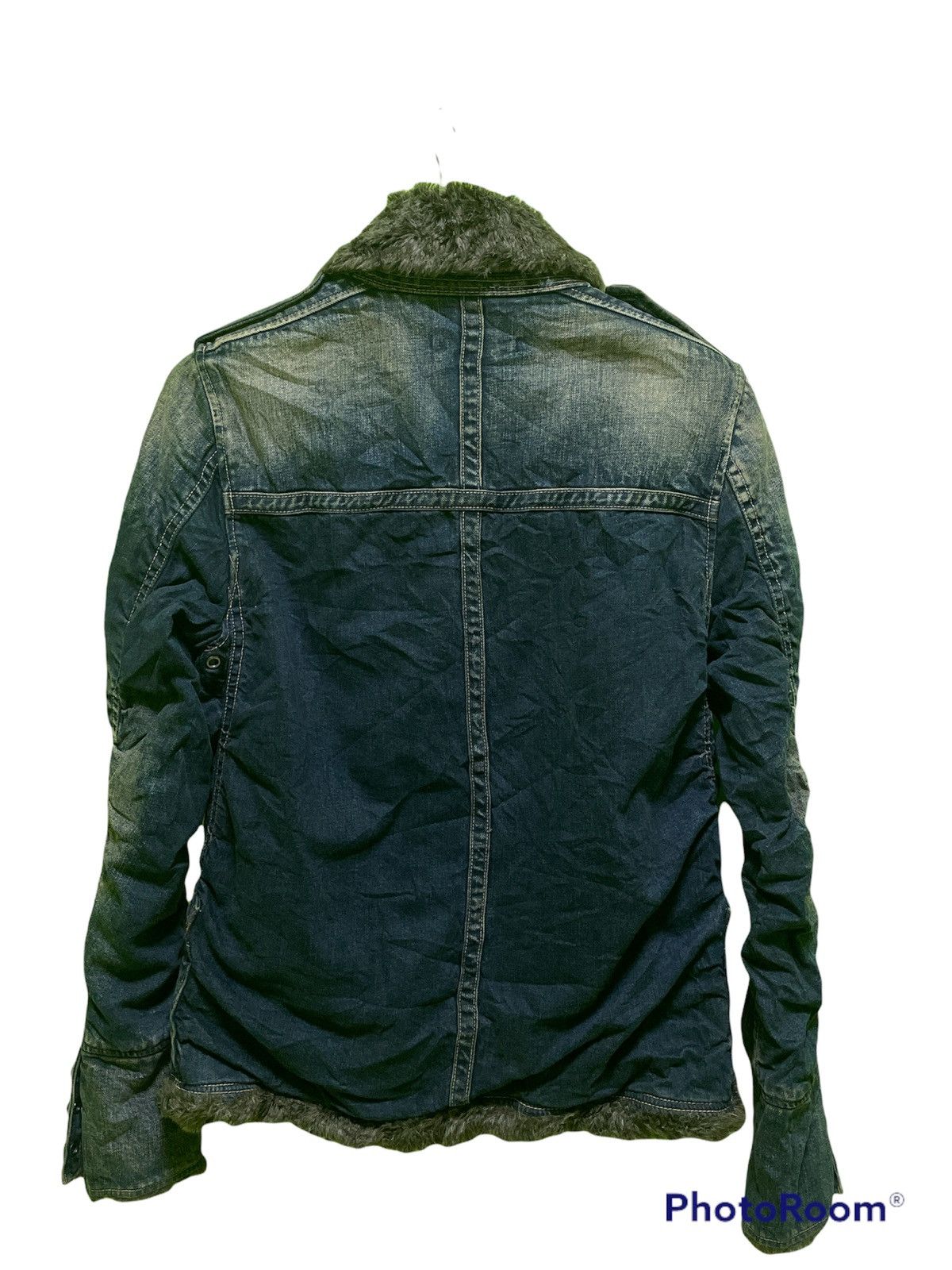 Johnbull Rare John Bull Sherpa Jeans Jackets Distressed Look Size US M / EU 48-50 / 2 - 3 Thumbnail