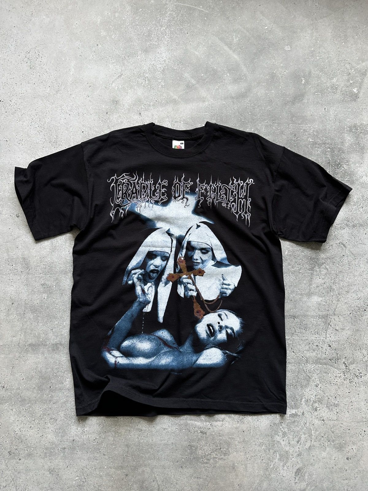 Band Tees CRADLE OF FILTH ‘FUCK YOUR GOD’ VINTAGE TEE SHIRT Size US M / EU 48-50 / 2 - 2 Thumbnail