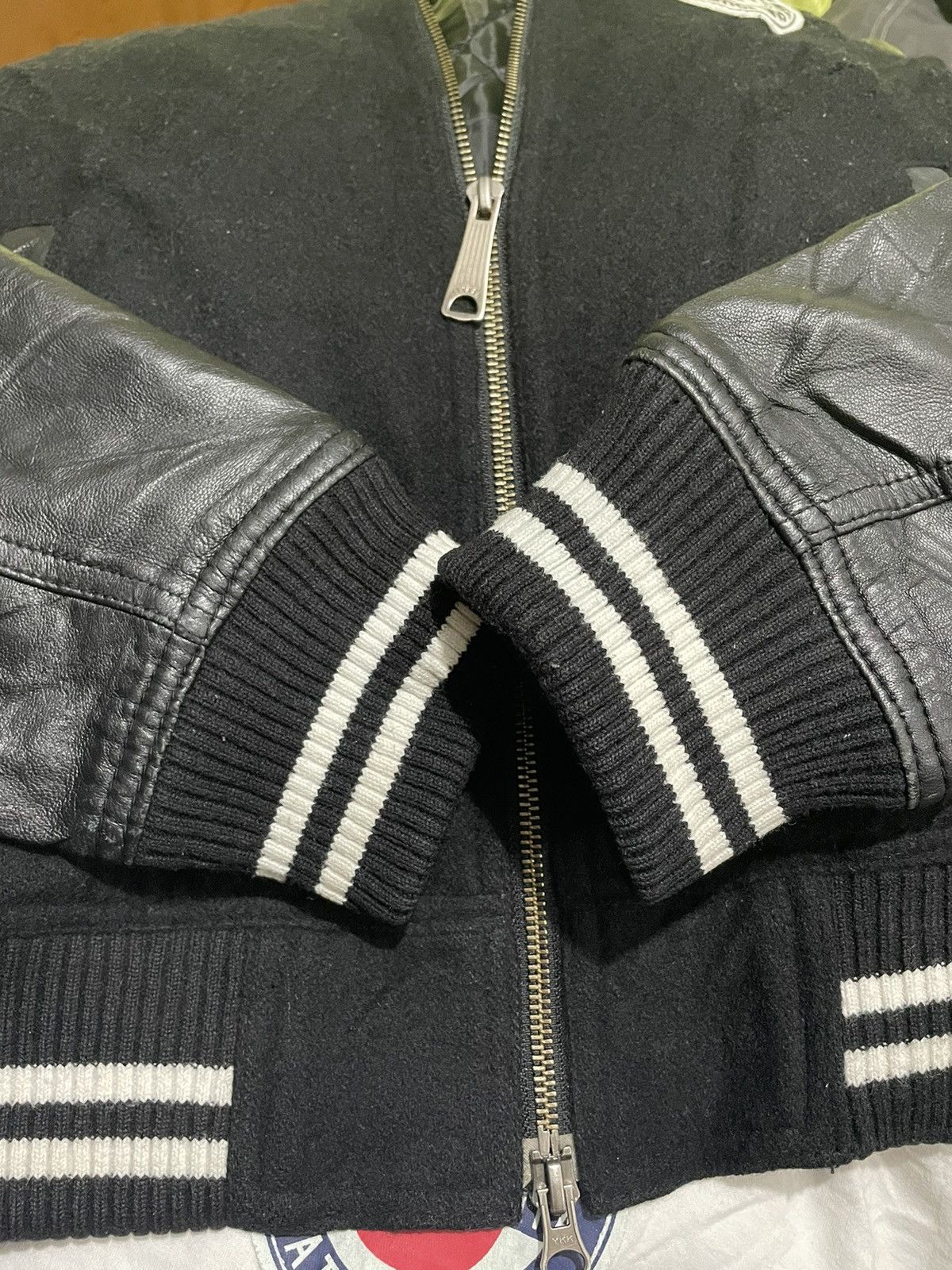 Japanese Brand × Vintage Vintage Junmen Varsity Jackets Leather Size US M / EU 48-50 / 2 - 8 Thumbnail