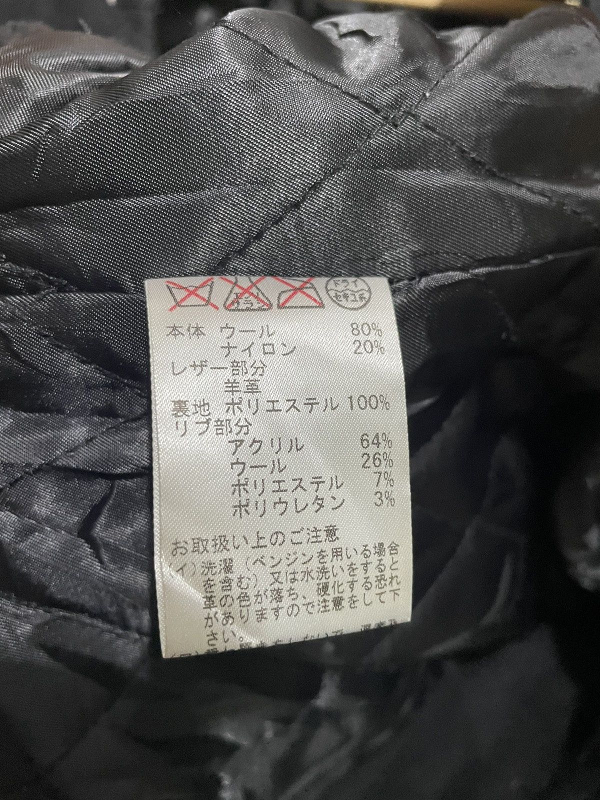 Japanese Brand × Vintage Vintage Junmen Varsity Jackets Leather Size US M / EU 48-50 / 2 - 11 Thumbnail