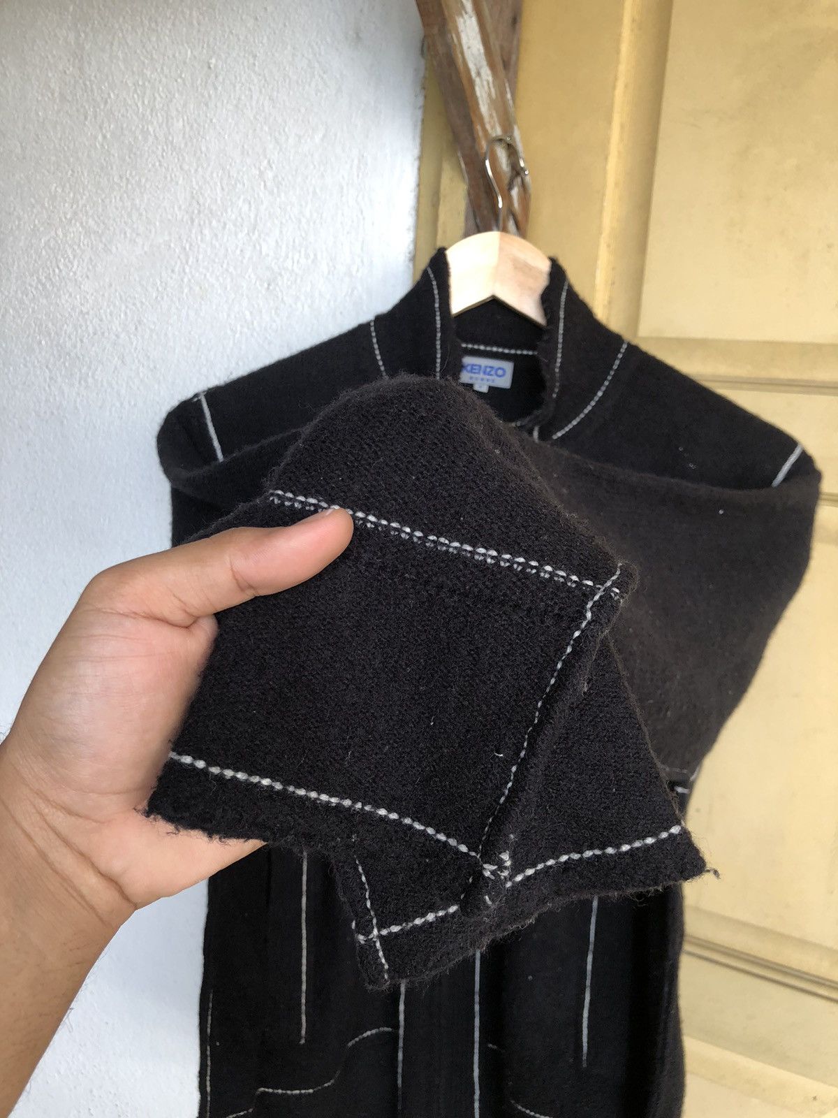 Kenzo KENZO Wool Knit Sweater Like Chanel If Six Was Nine Size M / US 6-8 / IT 42-44 - 8 Thumbnail