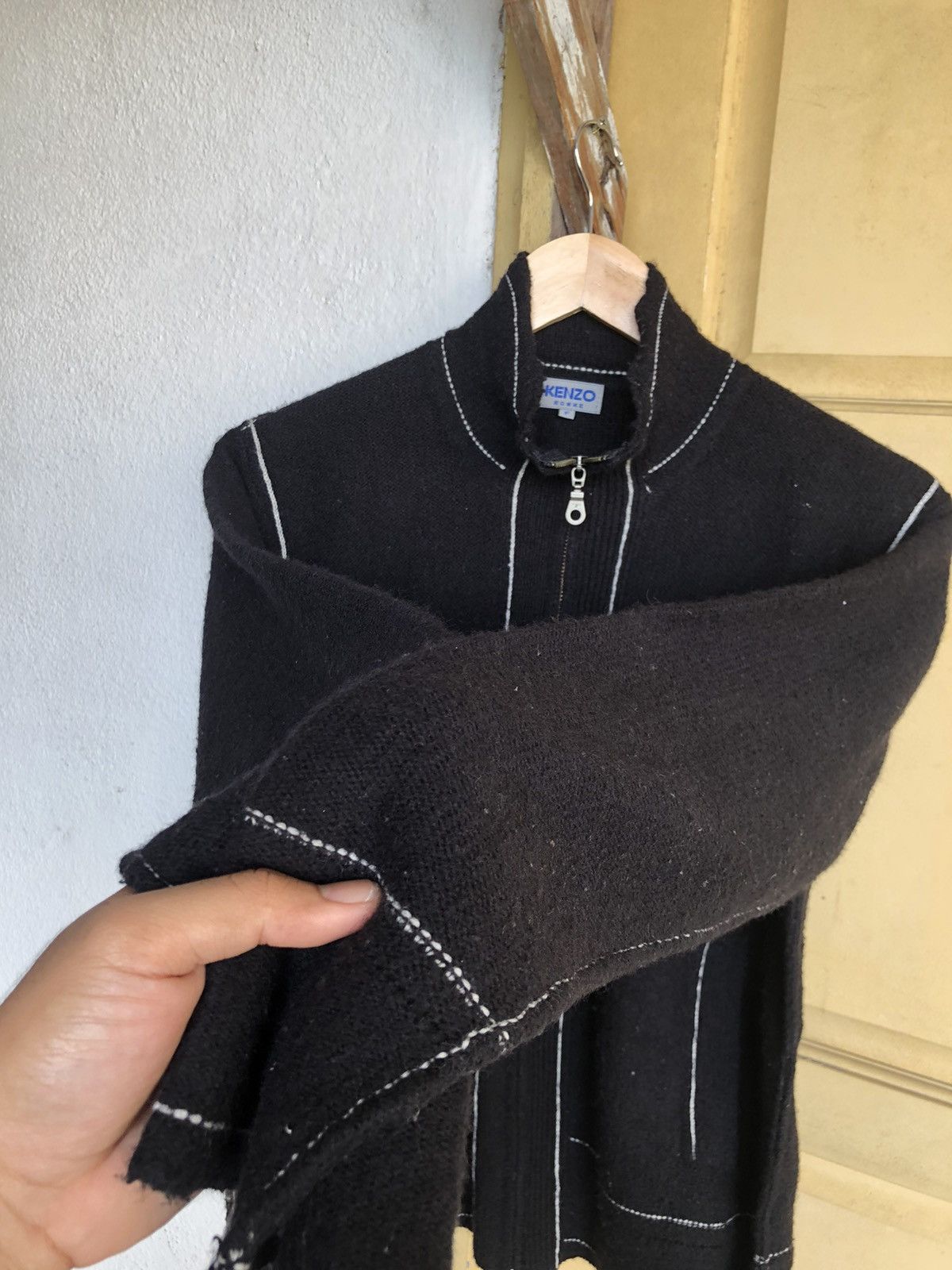 Kenzo KENZO Wool Knit Sweater Like Chanel If Six Was Nine Size M / US 6-8 / IT 42-44 - 9 Thumbnail