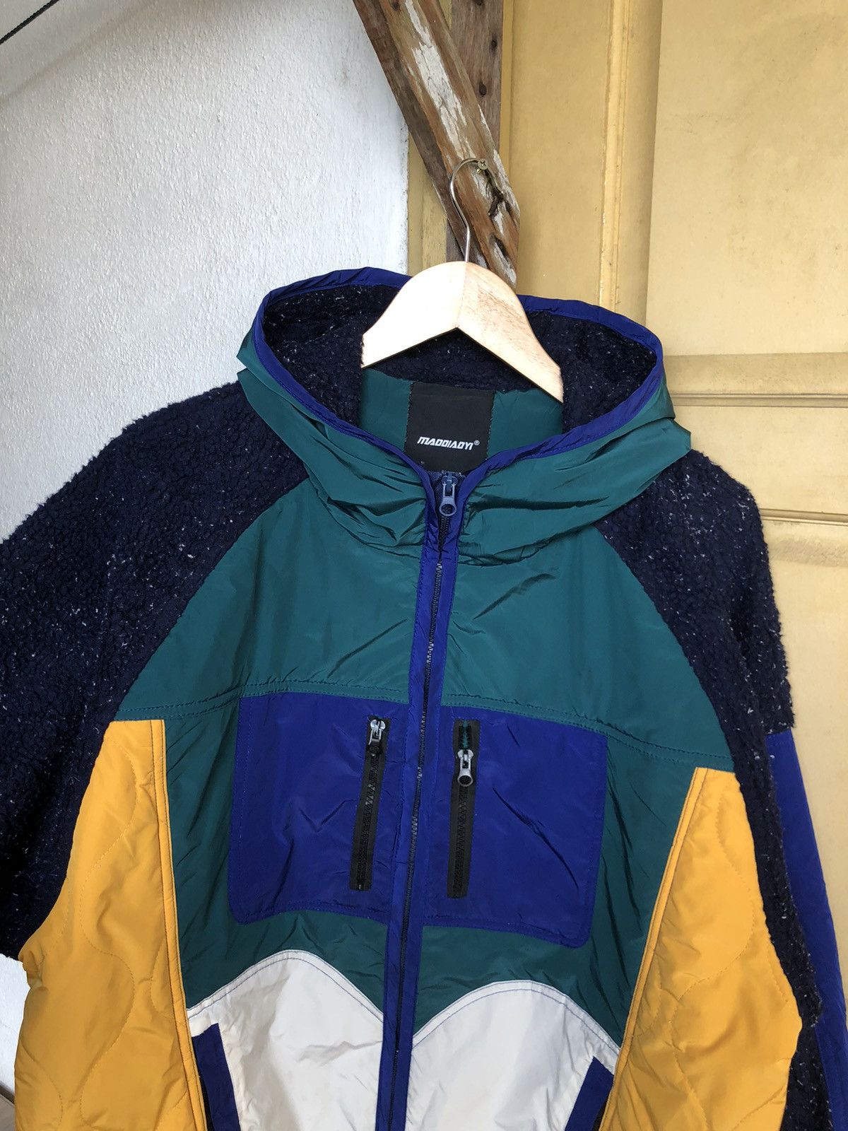 Vintage Rare❗️Madqiadya Military Multicolour Oversized Warm Jackets Size US XL / EU 56 / 4 - 5 Thumbnail