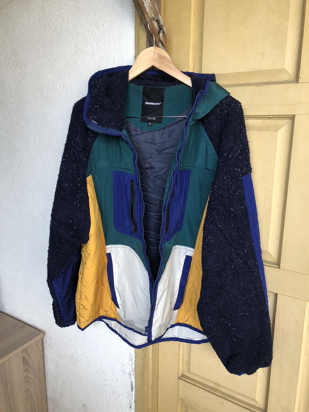 Vintage Rare❗️Madqiadya Military Multicolour Oversized Warm Jackets Size US XL / EU 56 / 4 - 15 Thumbnail