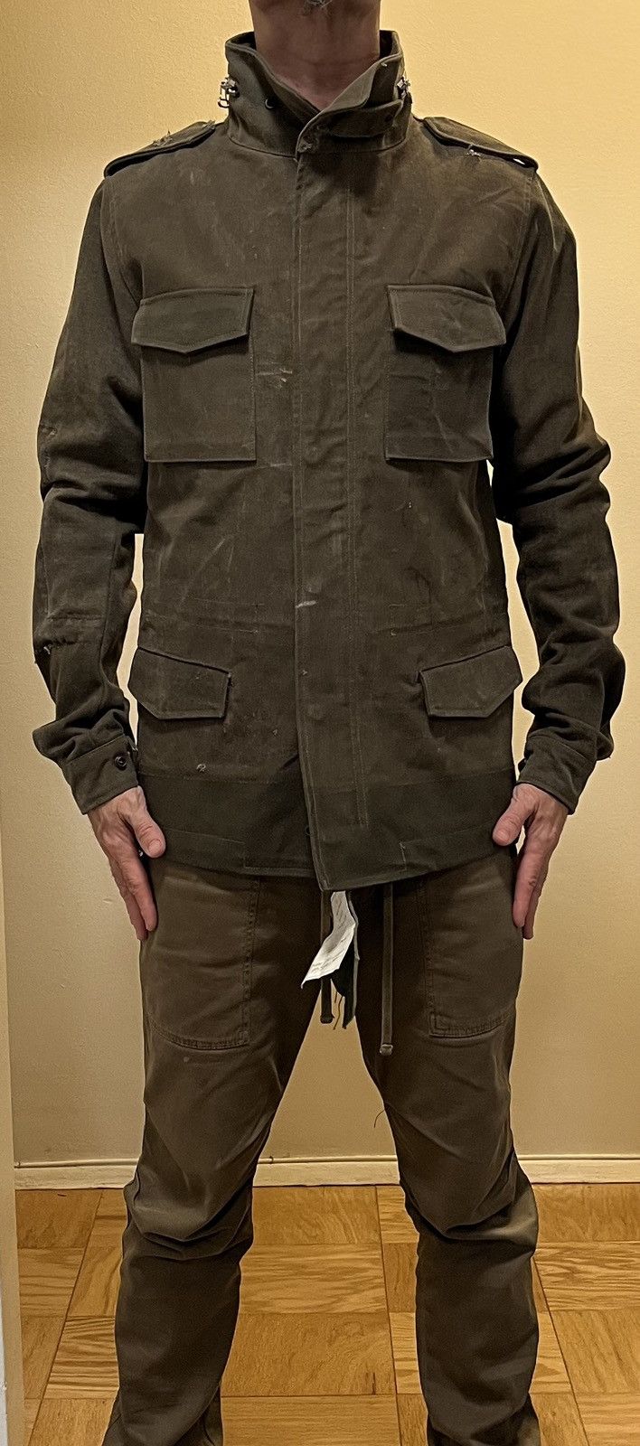 READYMADE BNWT US Army Duffle Bag Field Jacket Size US S / EU 44-46 / 1 - 13 Thumbnail