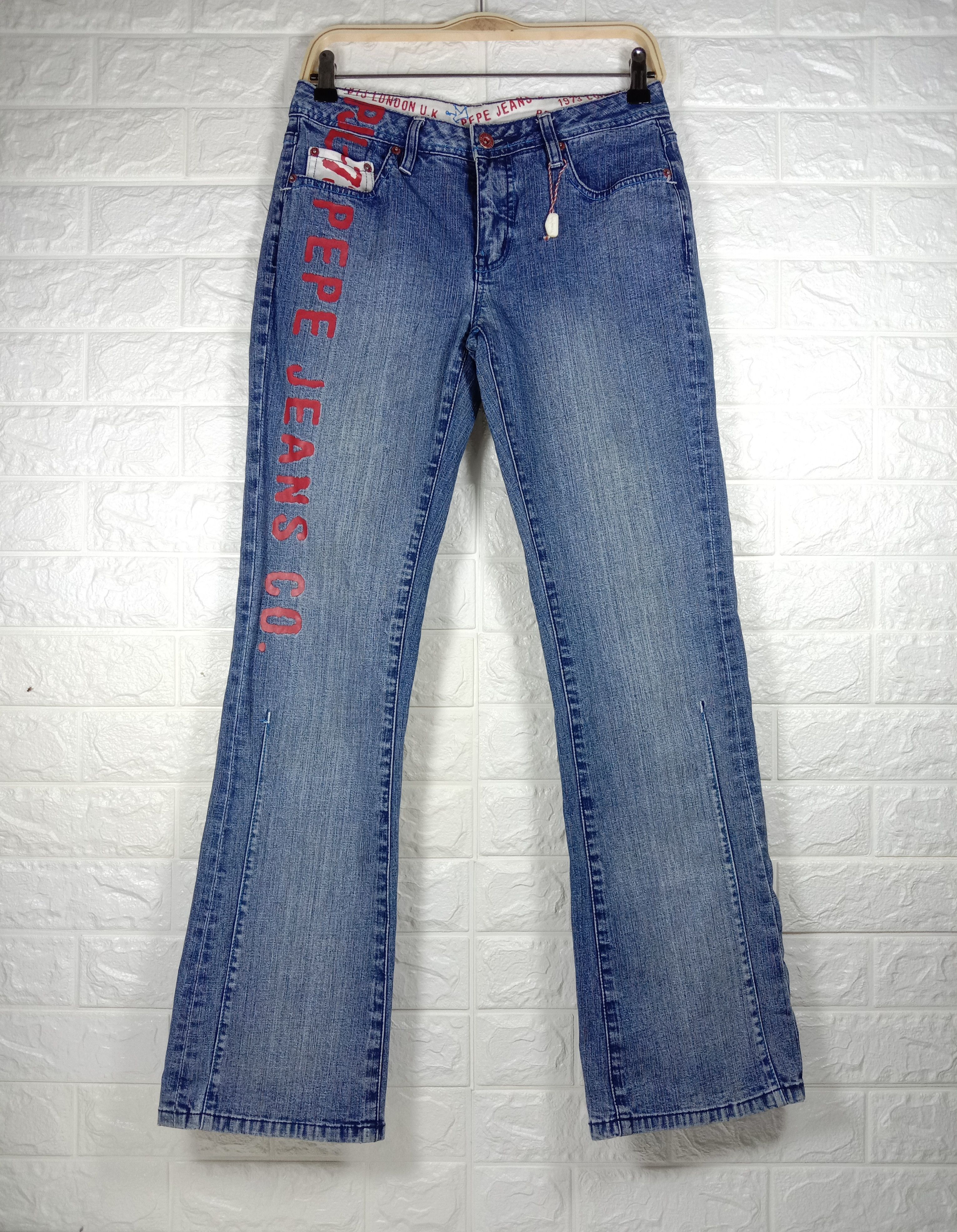 Pepe Jeans Vintage Pepe Jeans Hybrid Bell Bottom Flare Jeans Size 28" / US 6 / IT 42 - 4 Thumbnail