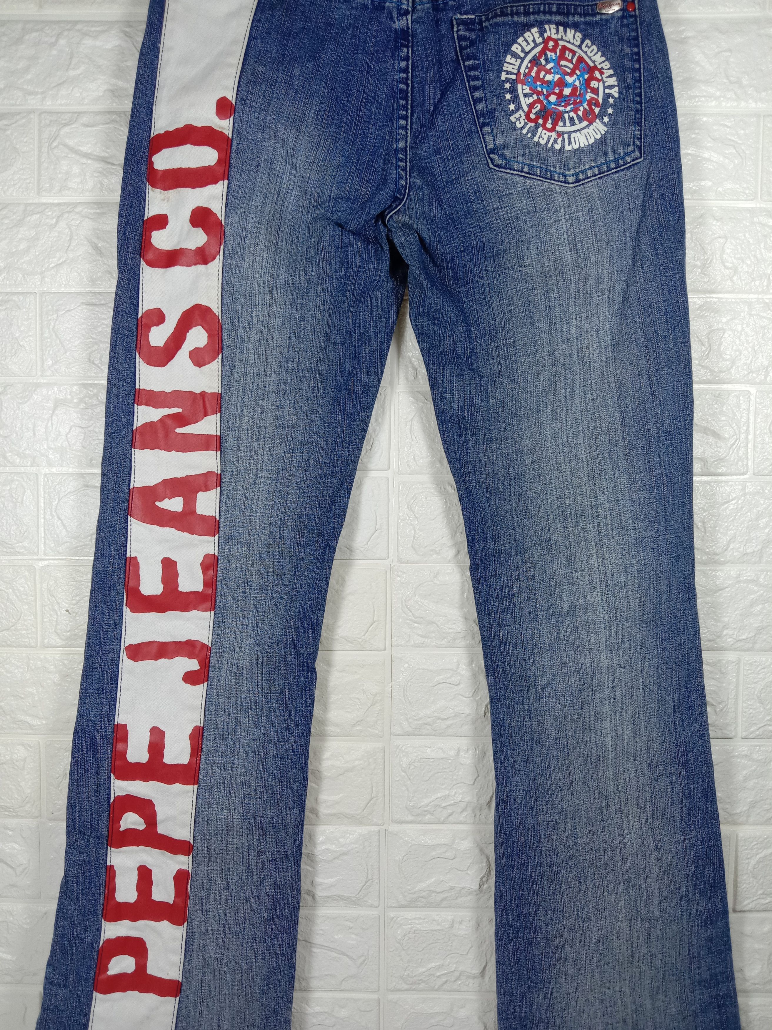 Pepe Jeans Vintage Pepe Jeans Hybrid Bell Bottom Flare Jeans Size 28" / US 6 / IT 42 - 3 Thumbnail