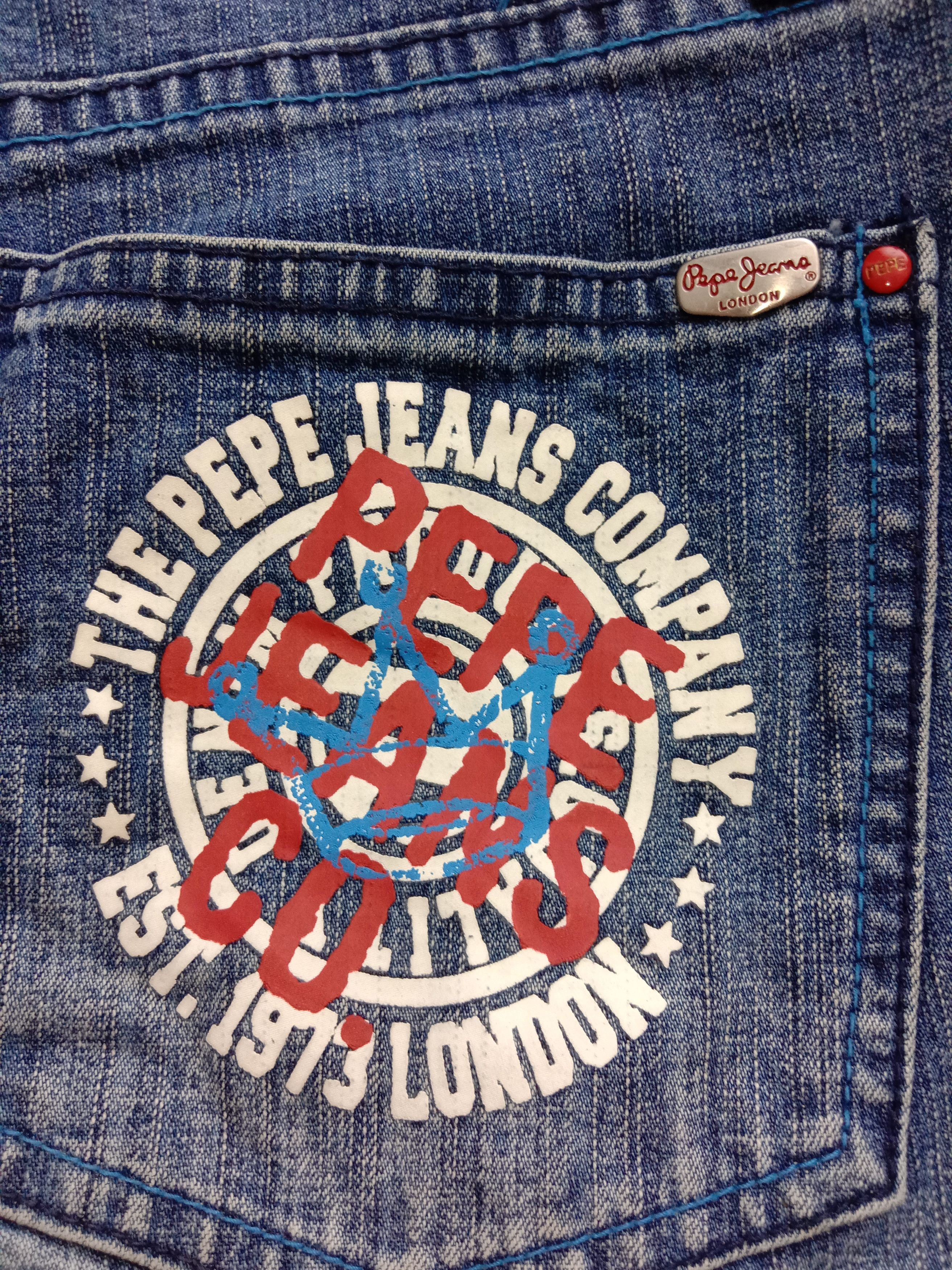 Pepe Jeans Vintage Pepe Jeans Hybrid Bell Bottom Flare Jeans Size 28" / US 6 / IT 42 - 11 Thumbnail