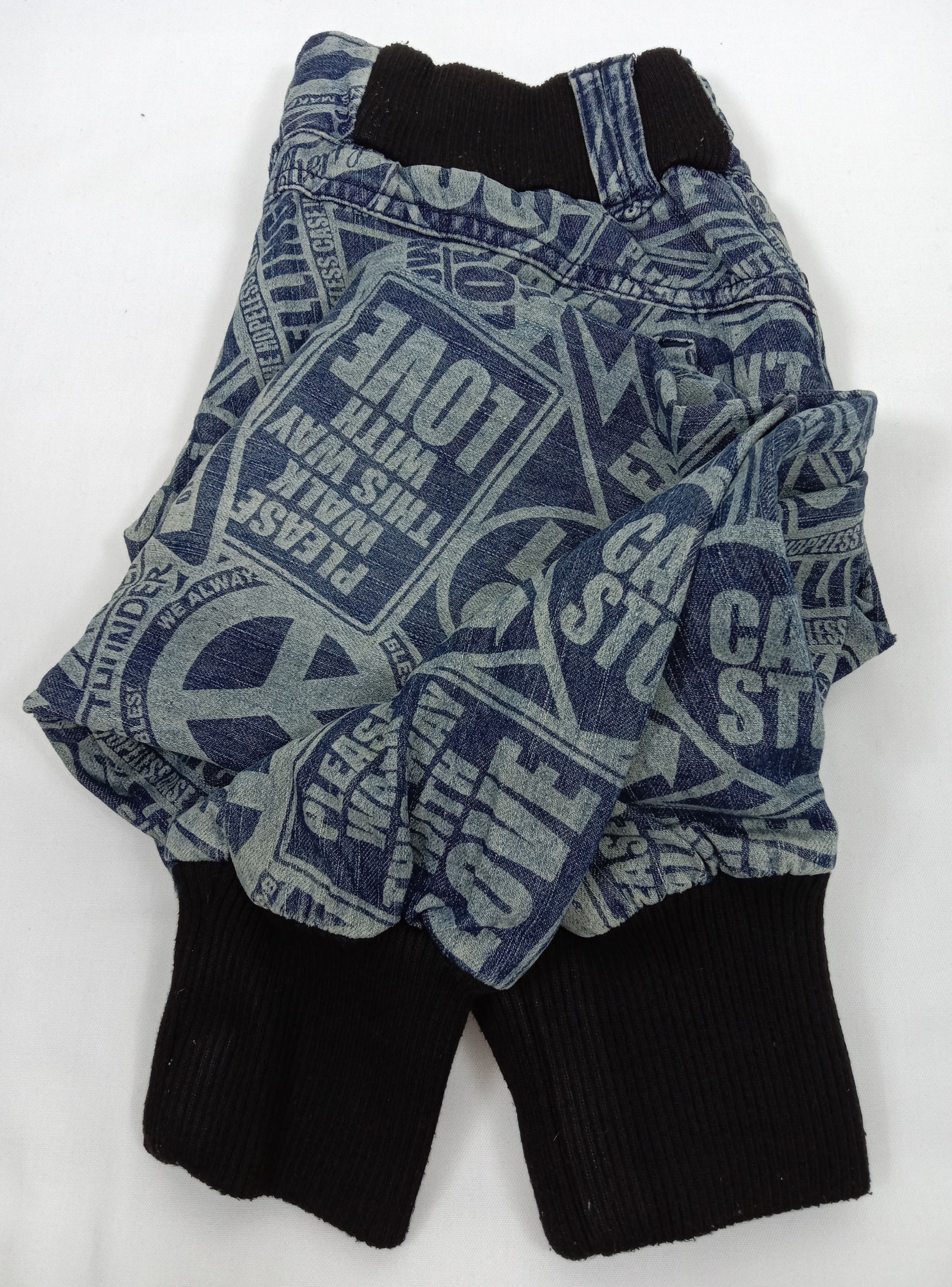 Japanese Brand Vintage Japanese Hysteric Glamour Style Joggers Jeans Size 28" / US 6 / IT 42 - 15 Thumbnail