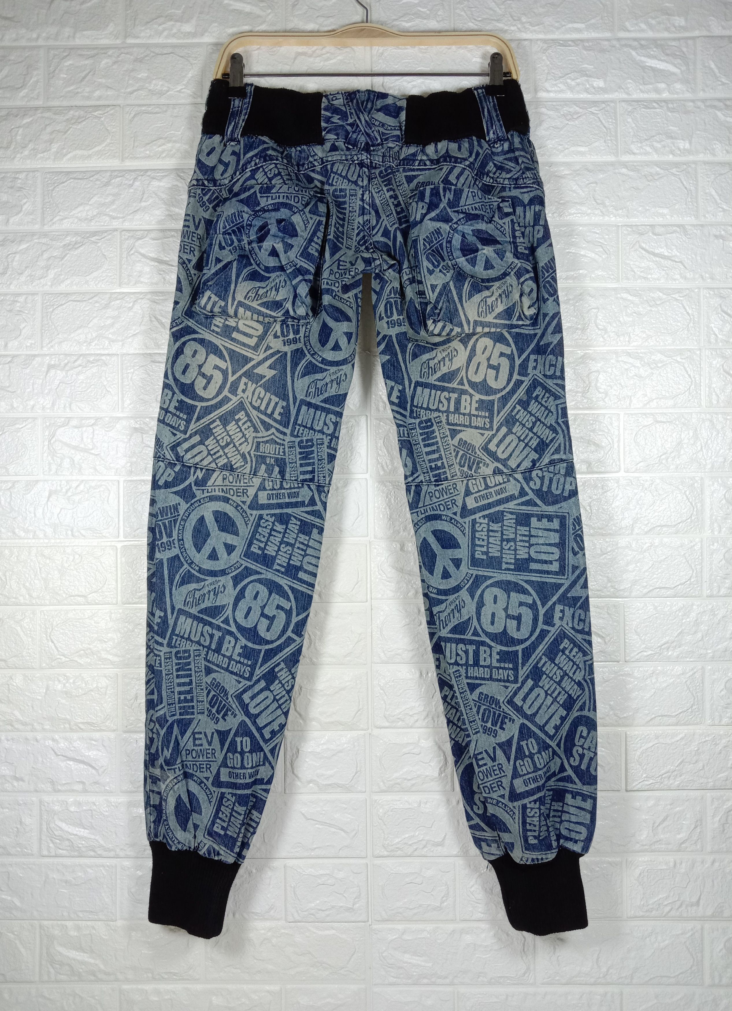 Japanese Brand Vintage Japanese Hysteric Glamour Style Joggers Jeans Size 28" / US 6 / IT 42 - 5 Thumbnail