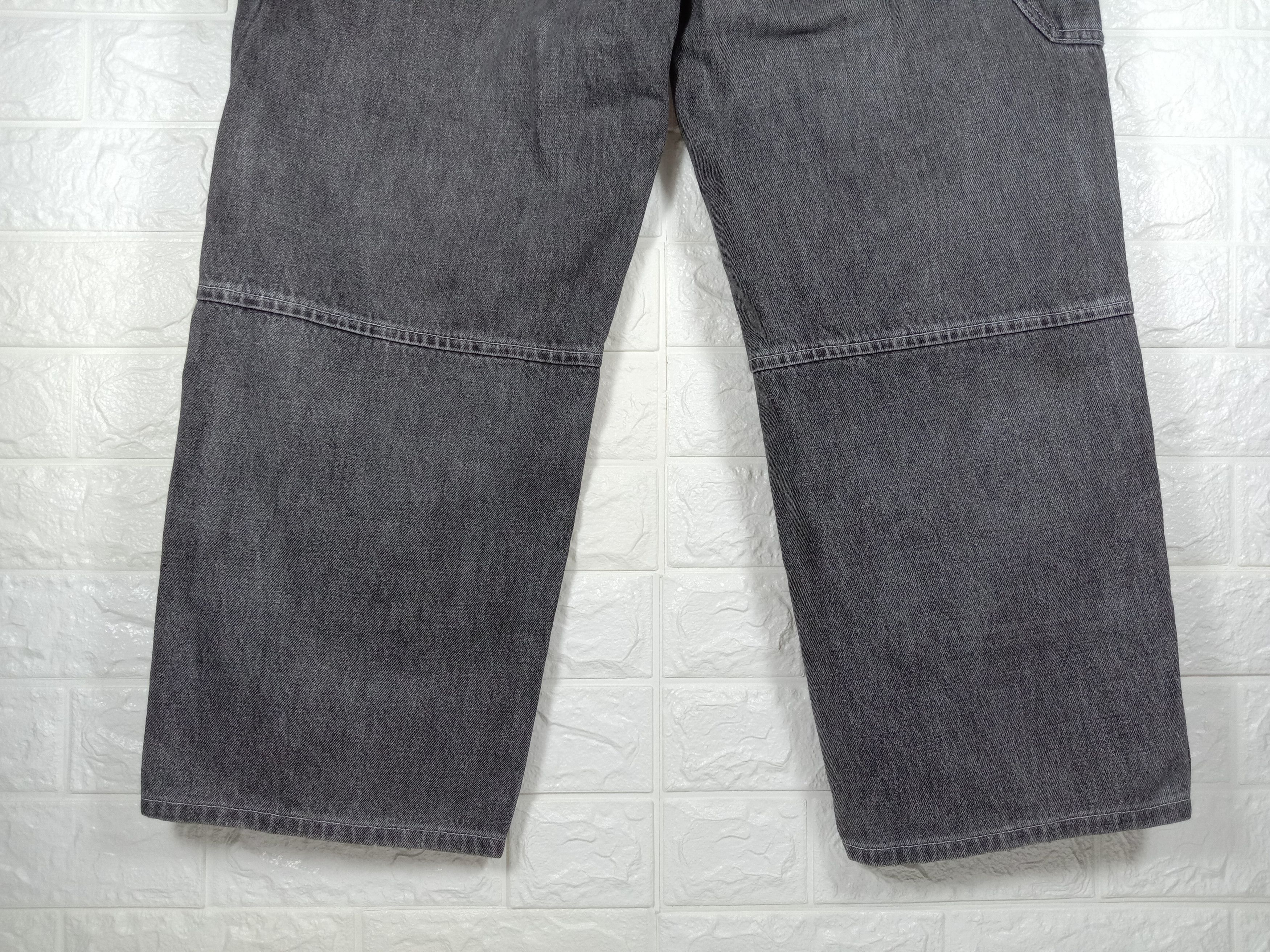 Japanese Brand Vintage Japanese Kazzrock Double Knee Wide Baggy Jeans Size US 34 / EU 50 - 8 Thumbnail