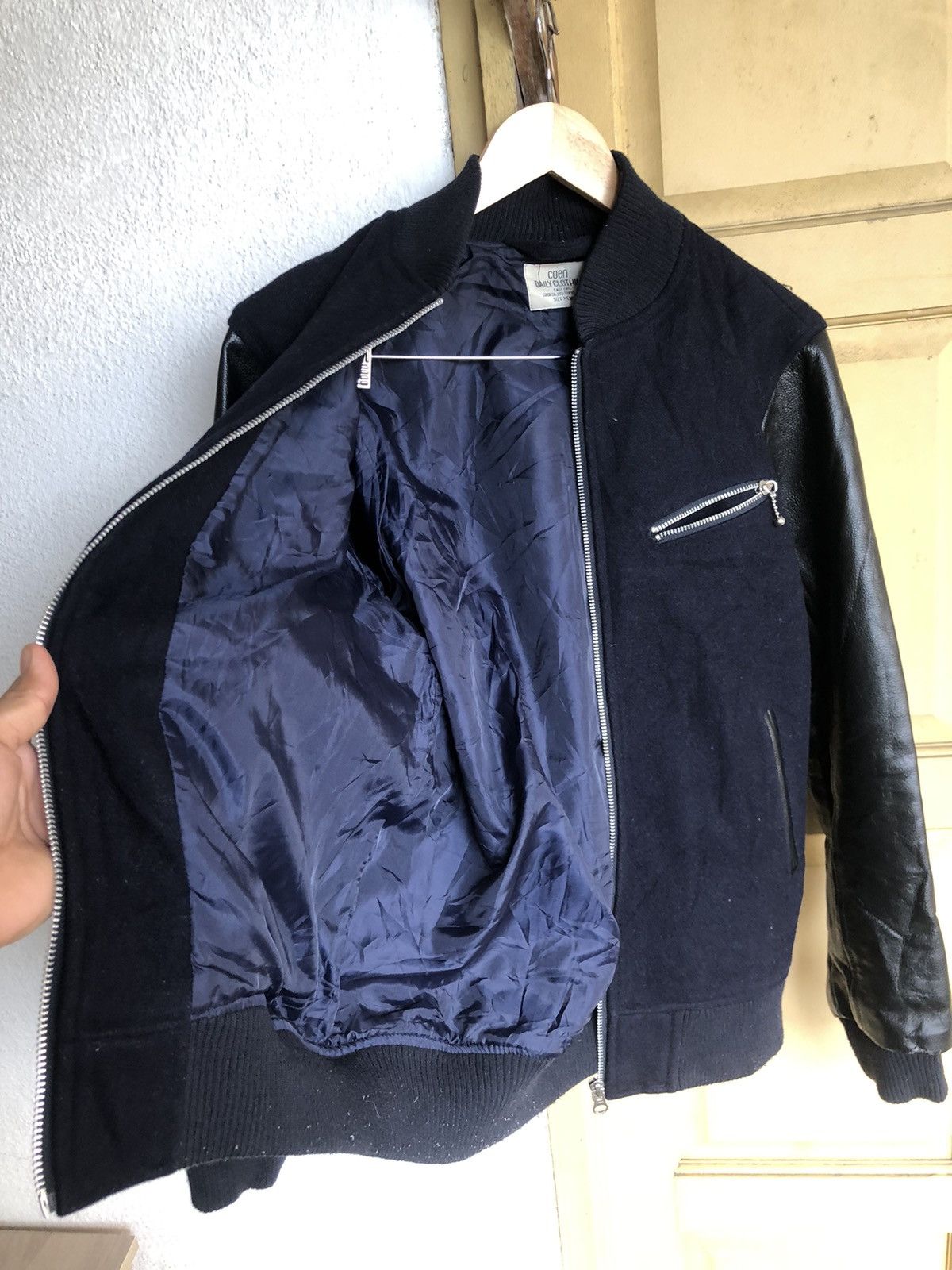 Vintage Vintage COEN Japan Varsity Jackets Arm Leather Size US M / EU 48-50 / 2 - 15 Thumbnail