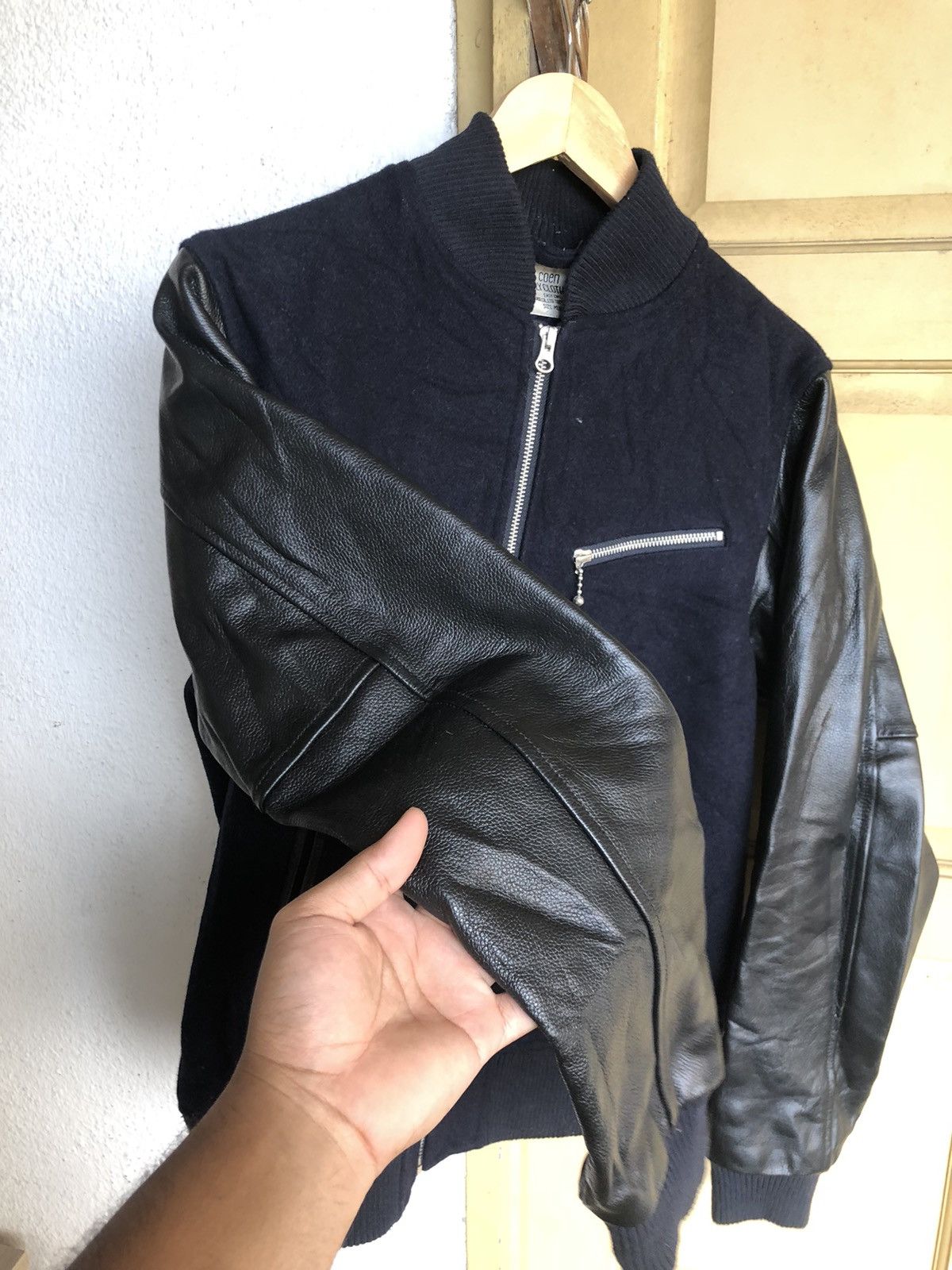 Vintage Vintage COEN Japan Varsity Jackets Arm Leather Size US M / EU 48-50 / 2 - 9 Thumbnail