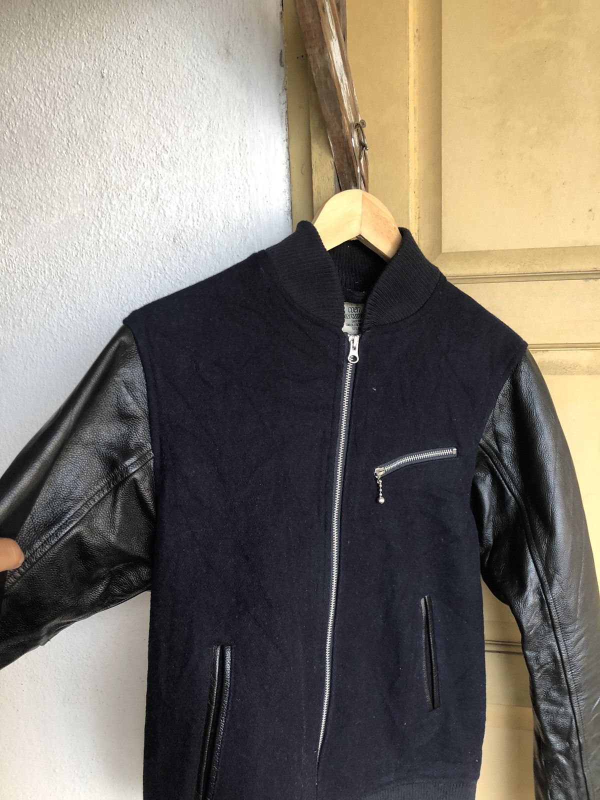 Vintage Vintage COEN Japan Varsity Jackets Arm Leather Size US M / EU 48-50 / 2 - 11 Thumbnail