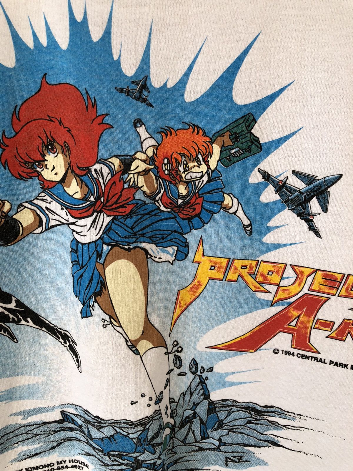Anime Vintage 90s PROJECT A-KO Japan Anime Movie Tee Size US M / EU 48-50 / 2 - 4 Thumbnail