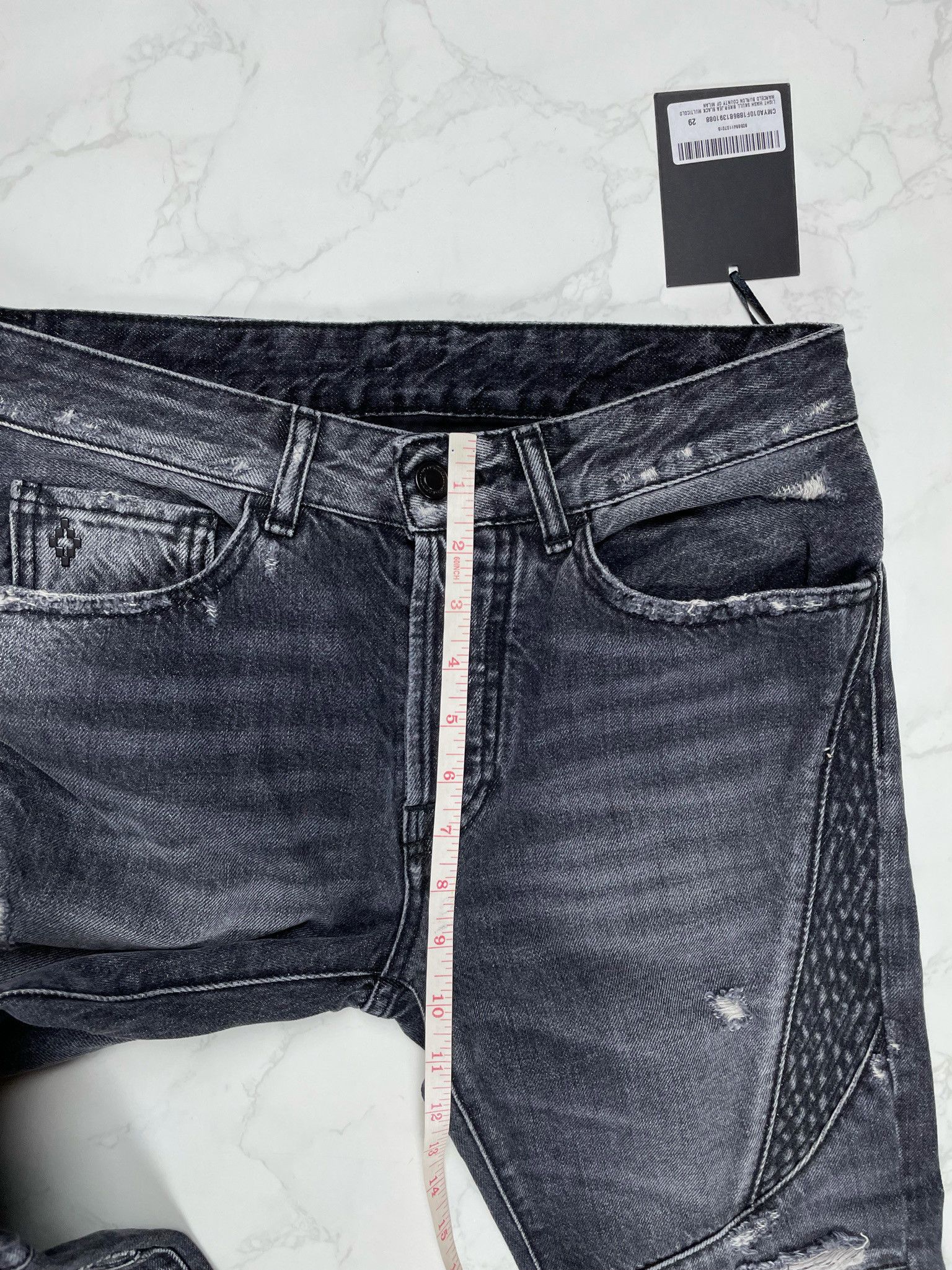 Marcelo Burlon 🔥80% OFF🔥 [SALE] Marcelo Burlon Skull Biker Jeans Size US 29 - 7 Thumbnail