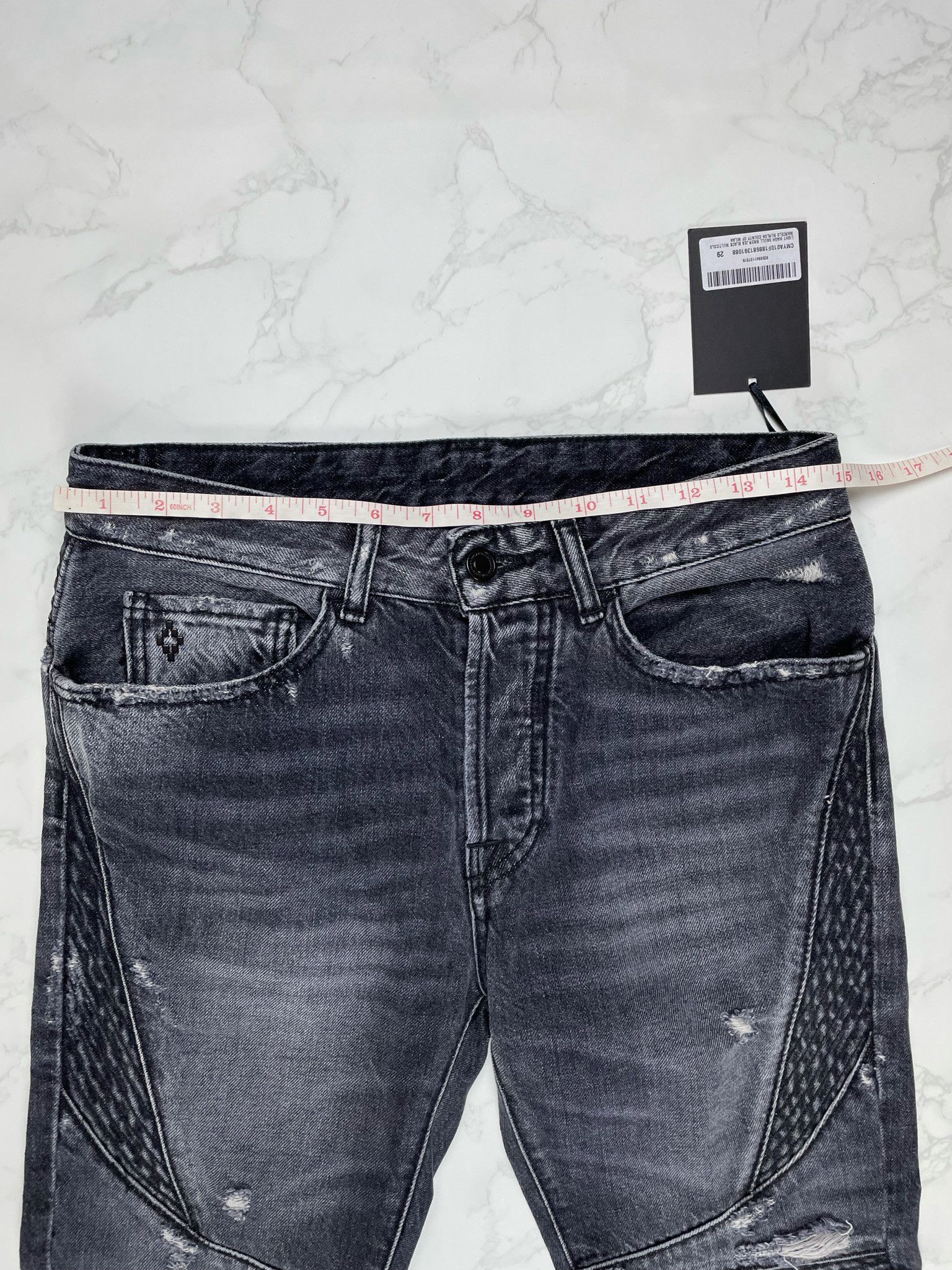 Marcelo Burlon 🔥80% OFF🔥 [SALE] Marcelo Burlon Skull Biker Jeans Size US 29 - 6 Thumbnail
