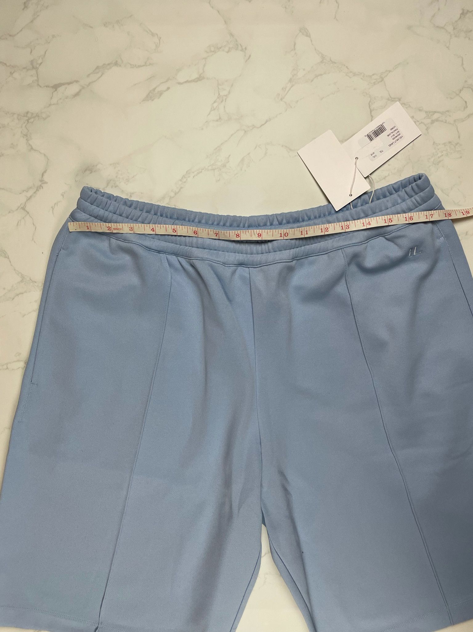 Helmut Lang 🔥65% OFF🔥 [SALE] Helmut Lang Side Dart Sky Short Size US 38 / EU 54 - 5 Thumbnail