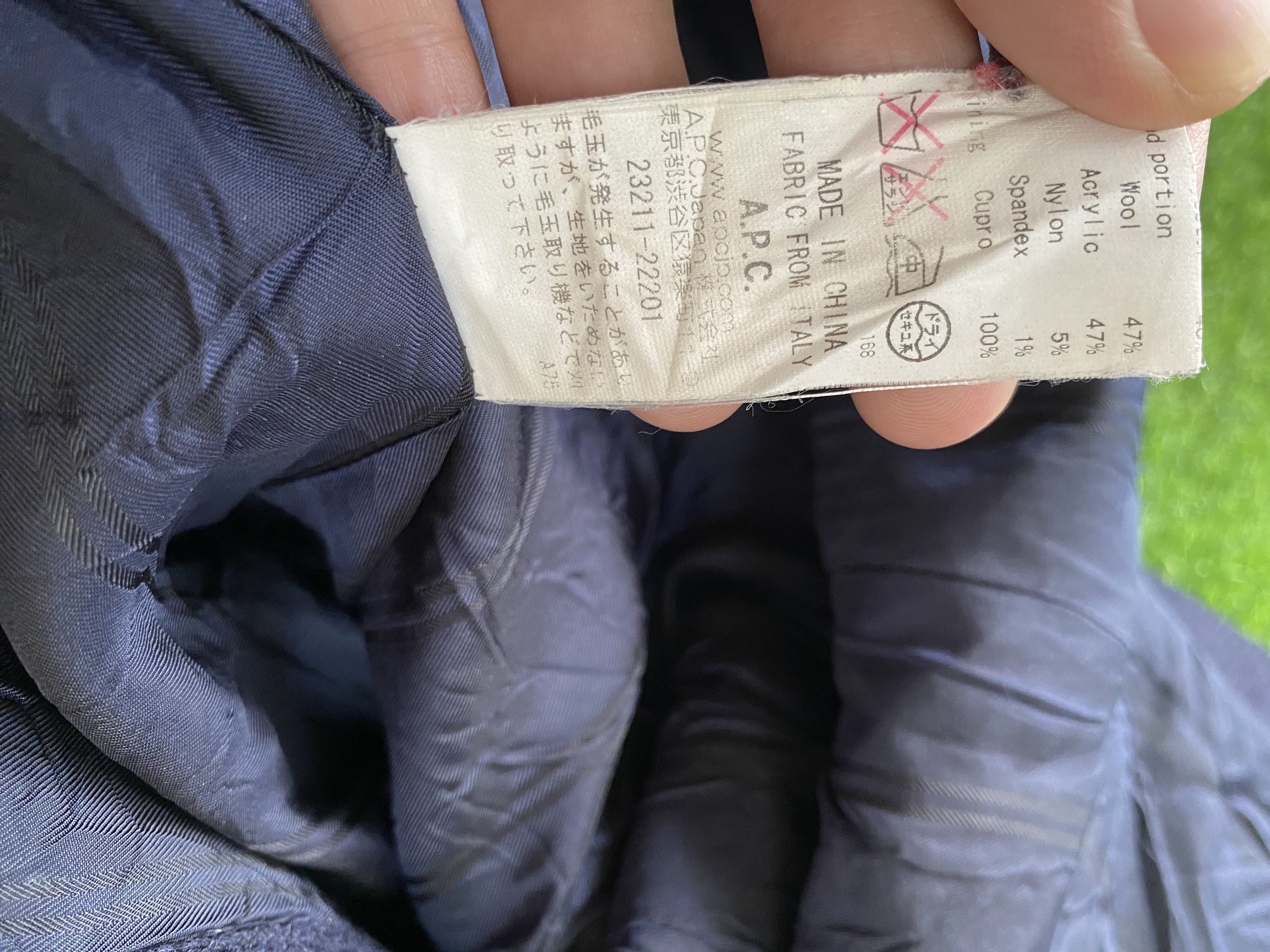 A.P.C. × Vintage Vintage APC Wool Coat Jacket Size US XS / EU 42 / 0 - 5 Thumbnail
