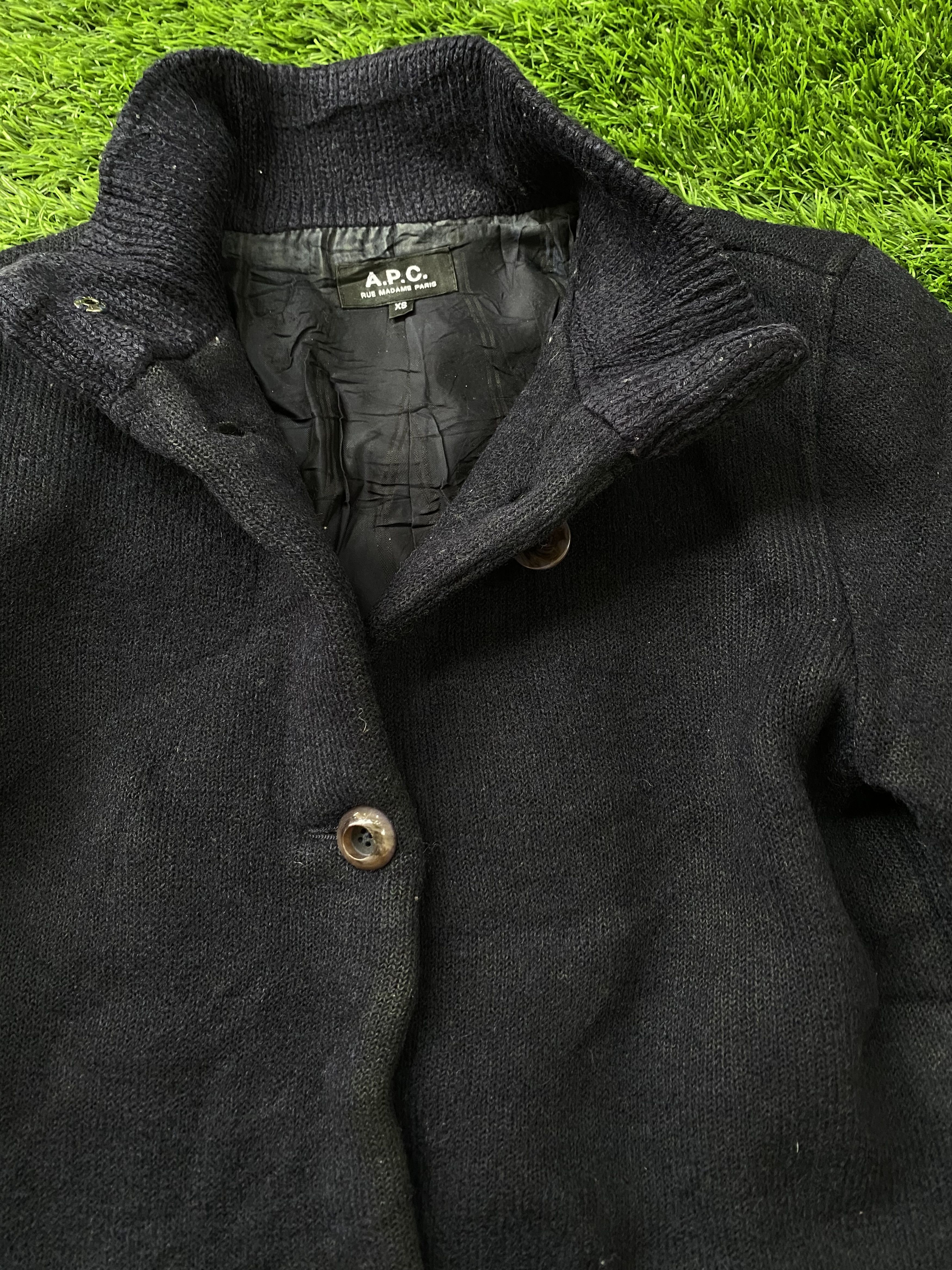 A.P.C. × Vintage Vintage APC Wool Coat Jacket Size US XS / EU 42 / 0 - 2 Thumbnail