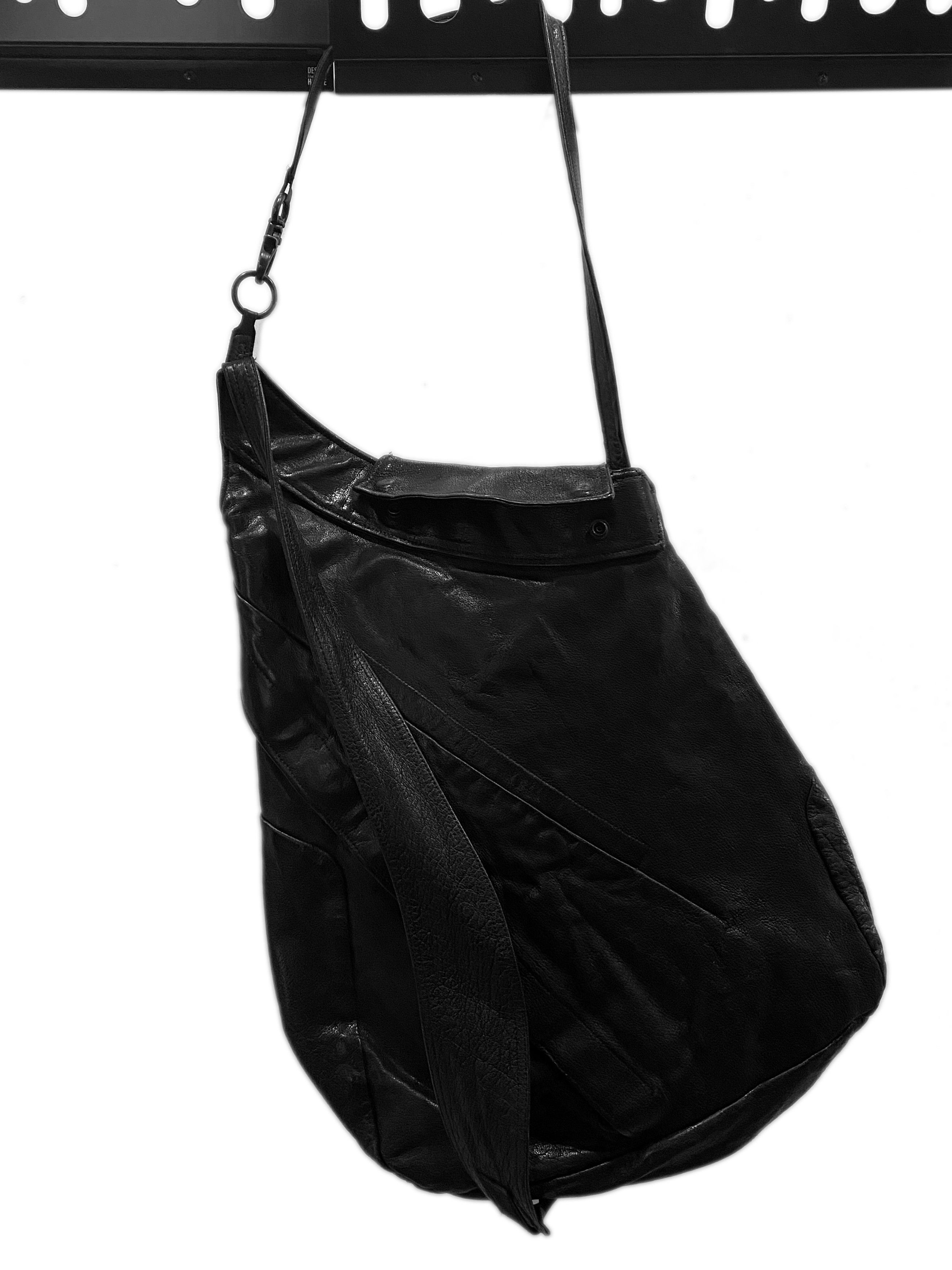 image of Julius Leather Bag in Black, Men's