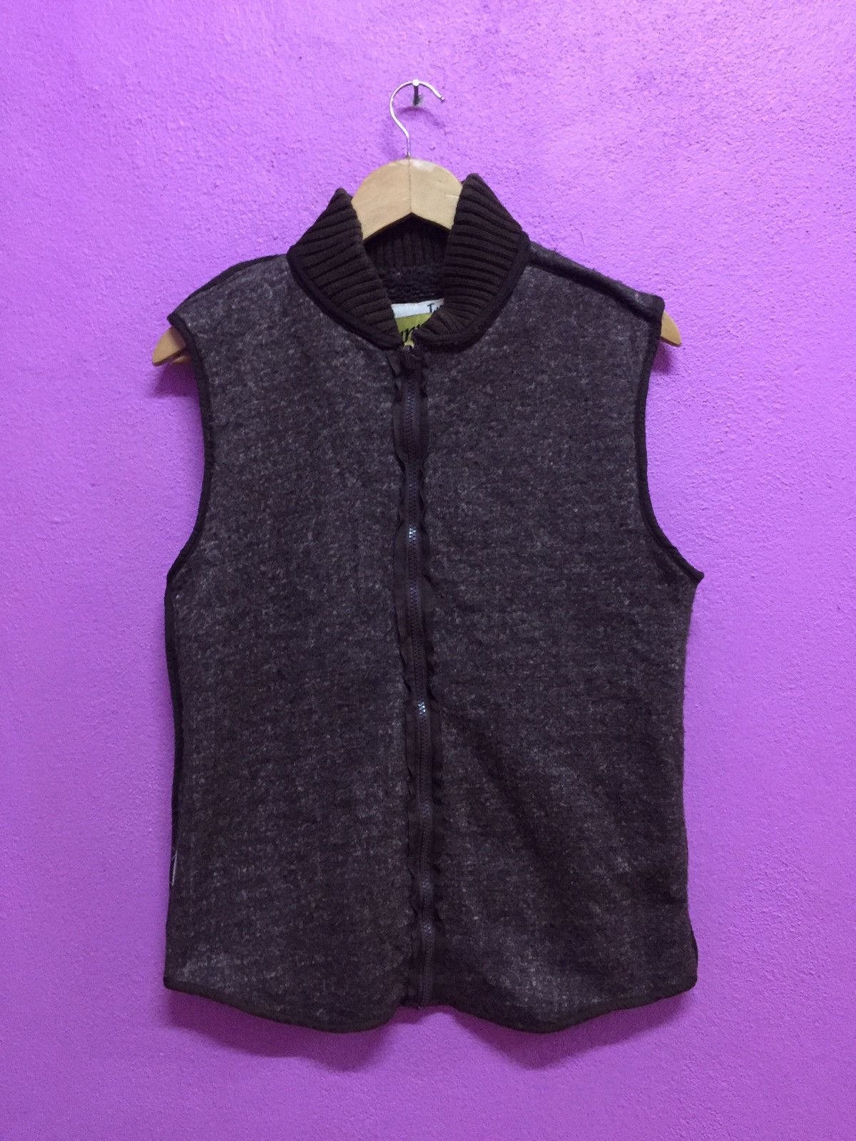 Japanese Brand Vintage 90's Jun Men Riversable Vests Size L Size US L / EU 52-54 / 3 - 1 Thumbnail