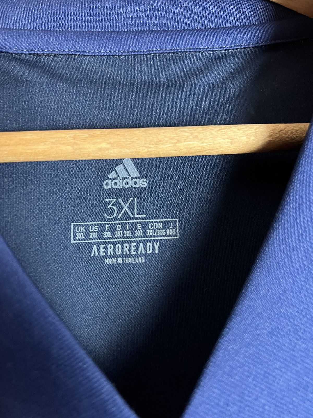 Adidas 2019 Universidad de Chile Adidas Prematch Soccer Jersey Size US XXL / EU 58 / 5 - 3 Thumbnail