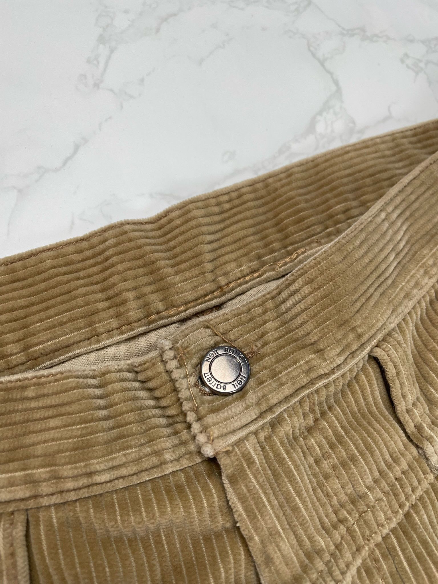 Neil Barrett 🔥[SALE]🔥 Neil Barrett Corduroy Brown Cropped Pants Size US 30 / EU 46 - 8 Thumbnail
