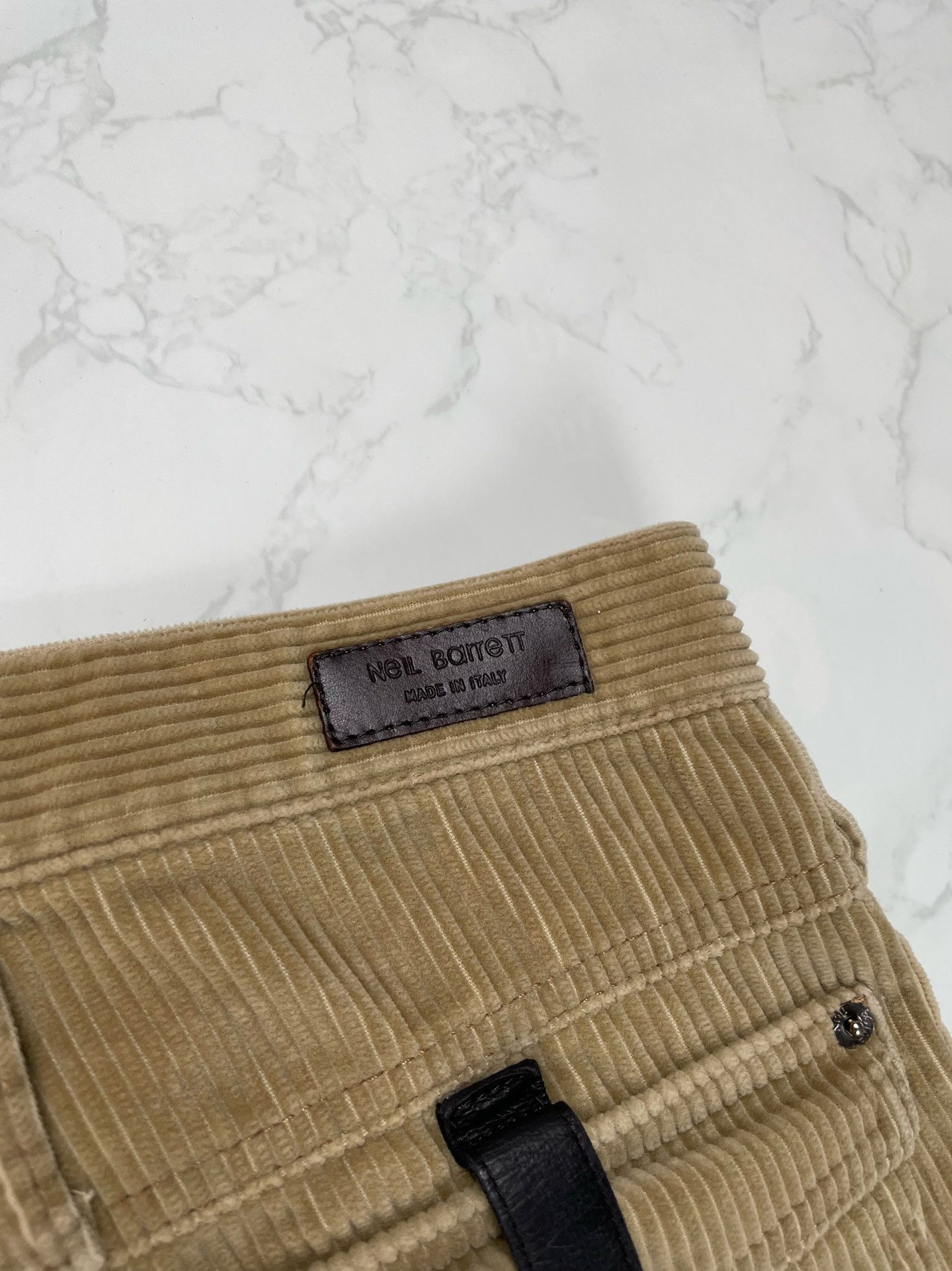 Neil Barrett 🔥[SALE]🔥 Neil Barrett Corduroy Brown Cropped Pants Size US 30 / EU 46 - 14 Thumbnail