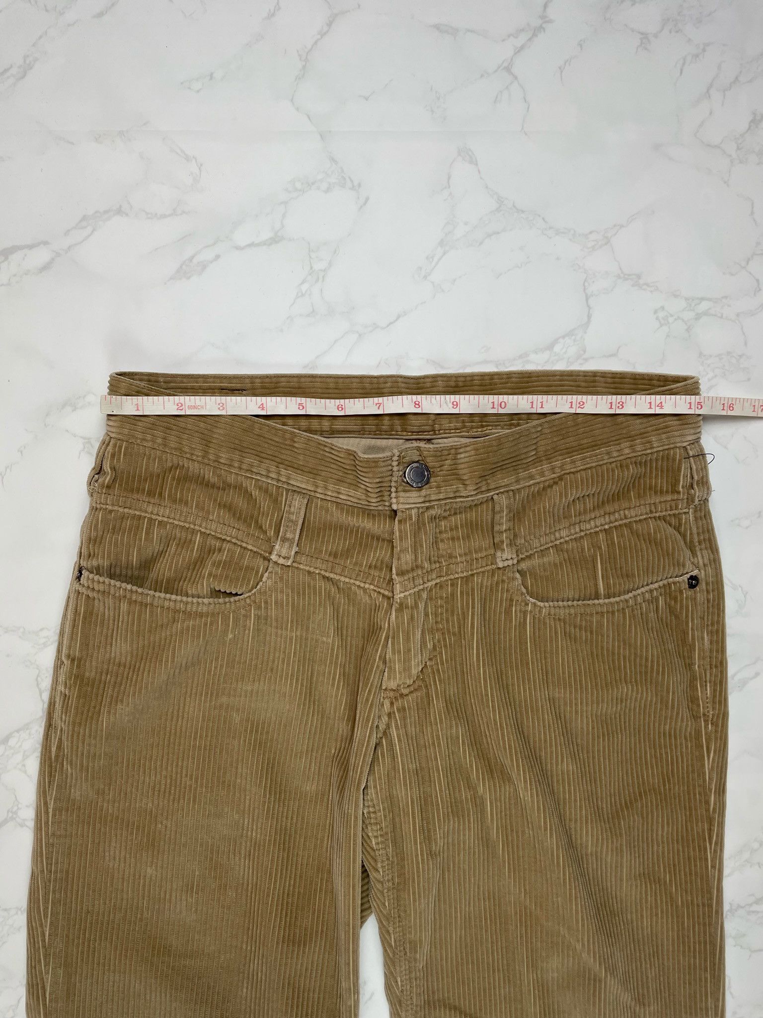 Neil Barrett 🔥[SALE]🔥 Neil Barrett Corduroy Brown Cropped Pants Size US 30 / EU 46 - 2 Thumbnail