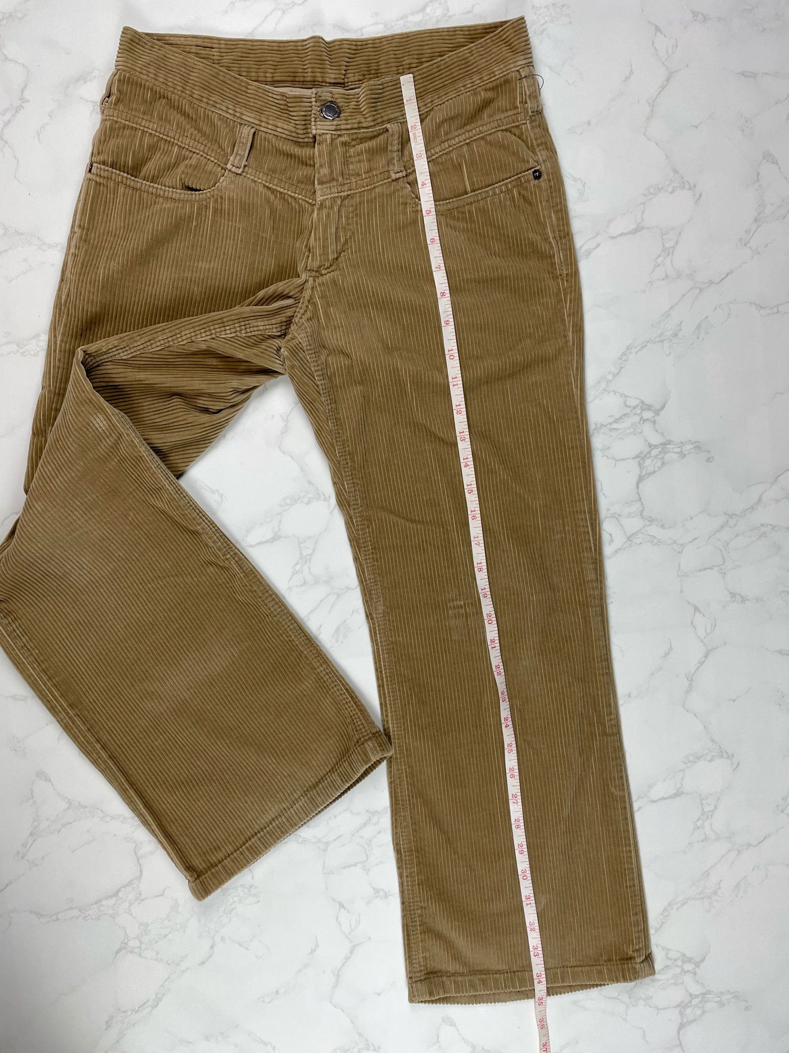Neil Barrett 🔥[SALE]🔥 Neil Barrett Corduroy Brown Cropped Pants Size US 30 / EU 46 - 4 Thumbnail