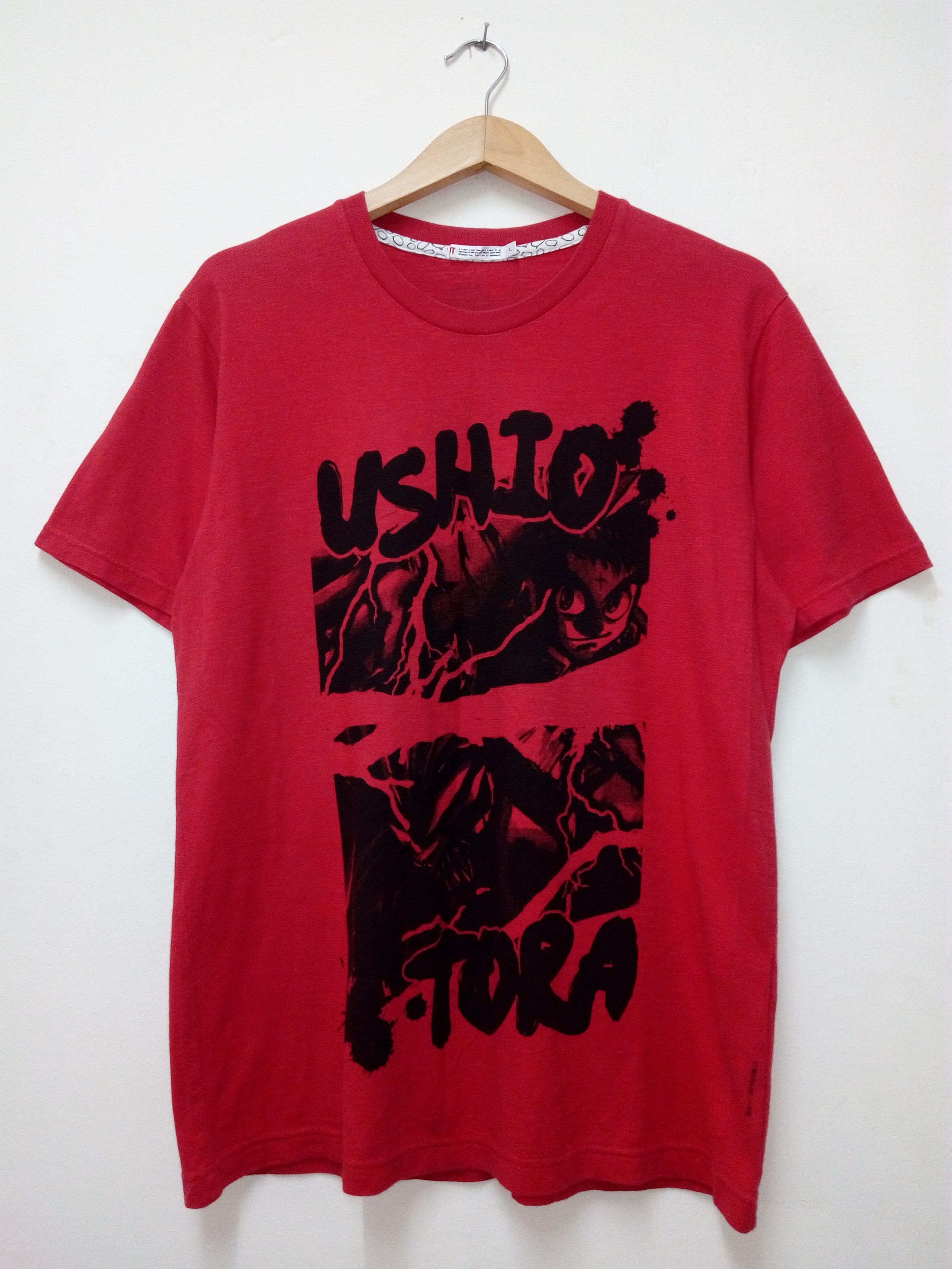Japanese Brand × Uniqlo UNIQLO X USHIO TORA ANIME MANGA T-SHIRT Size US L / EU 52-54 / 3 - 2 Thumbnail