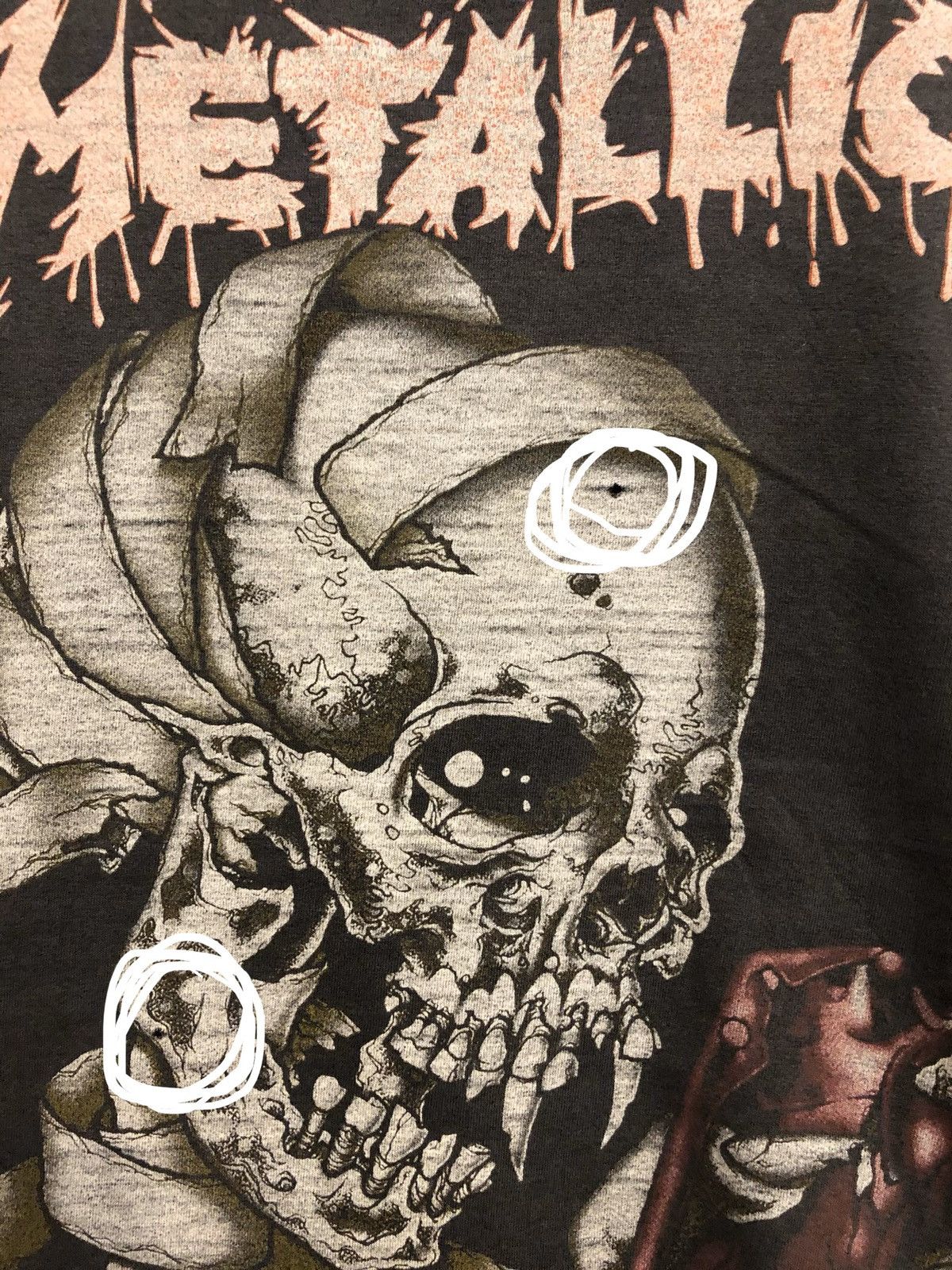 Band Tees Metallica tee Size US L / EU 52-54 / 3 - 6 Thumbnail