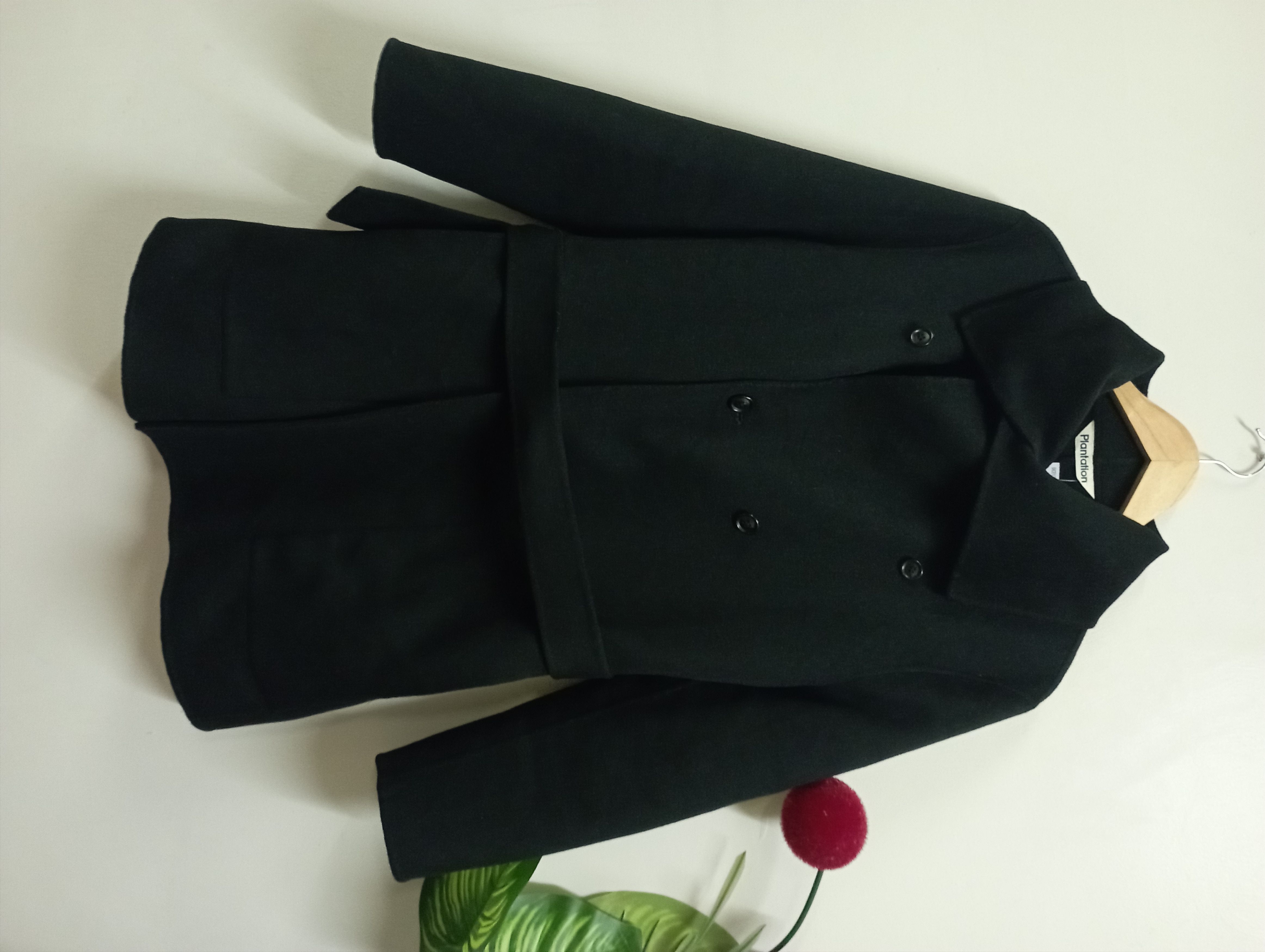 image of Avant Garde Issey Miyake Plantation 100% Wool Jacket, Men's (Size Medium)