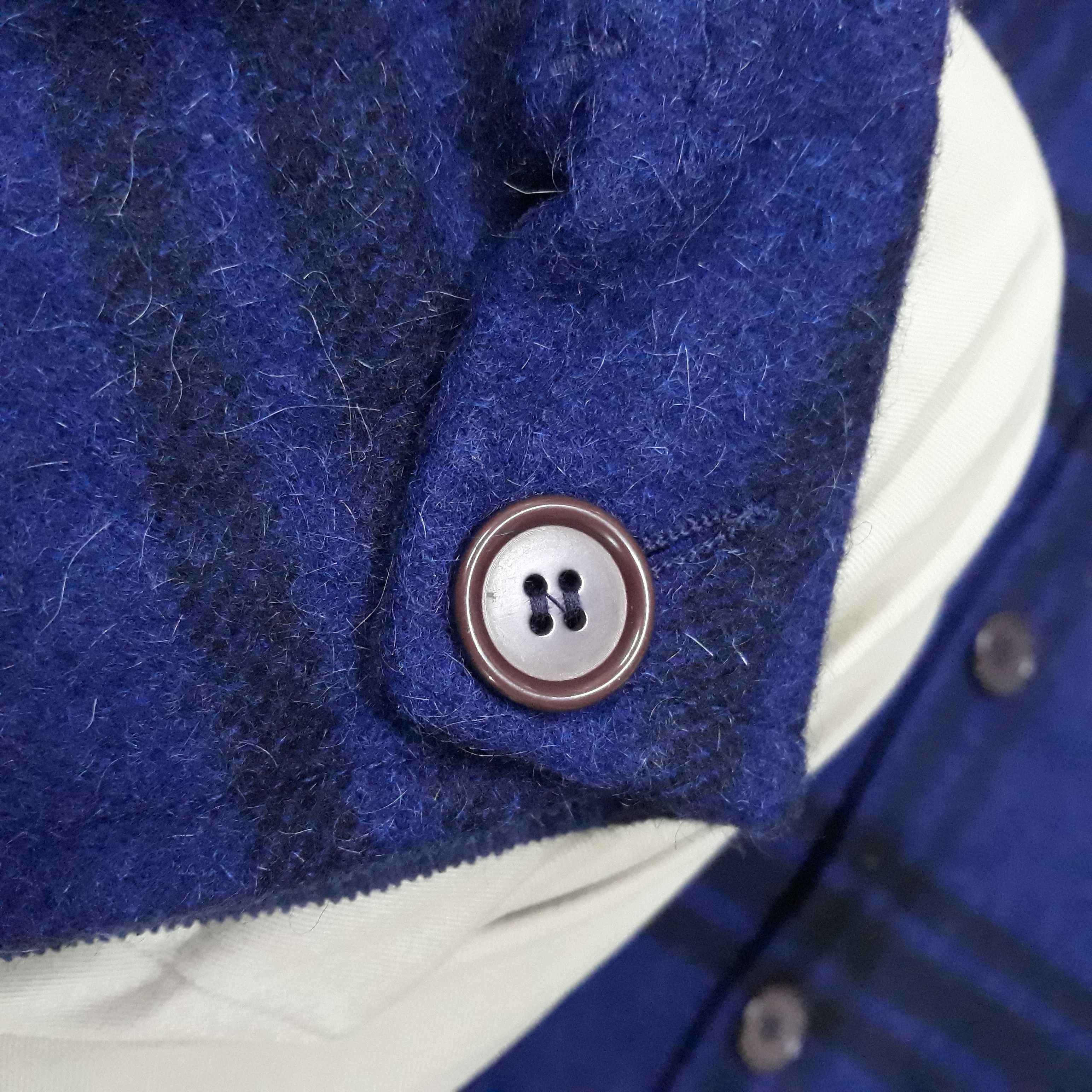 United Colors Of Benetton United Colors of Benetton Wool Winter Jacket Size US L / EU 52-54 / 3 - 9 Thumbnail