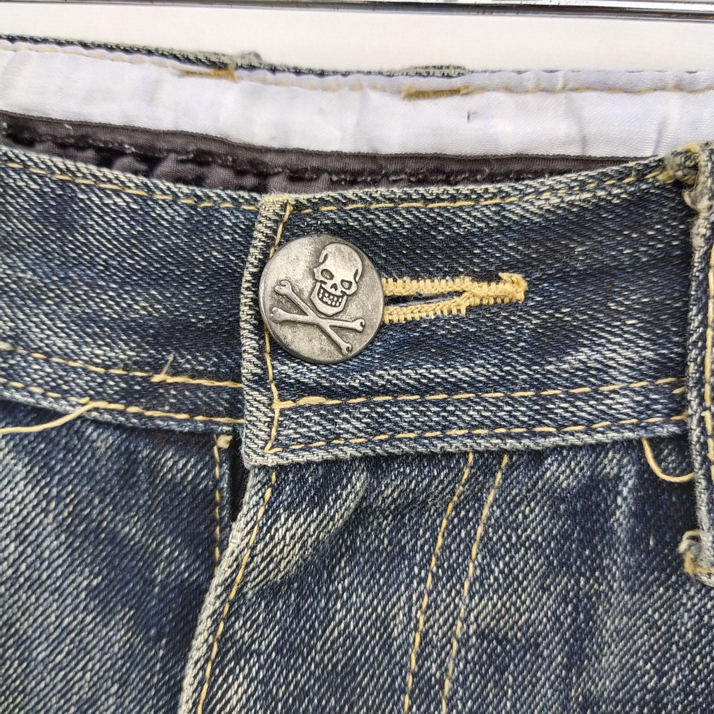 Japanese Brand Japanese brand Army Of No! Distresses Jeans Punk Style Size US 32 / EU 48 - 3 Thumbnail
