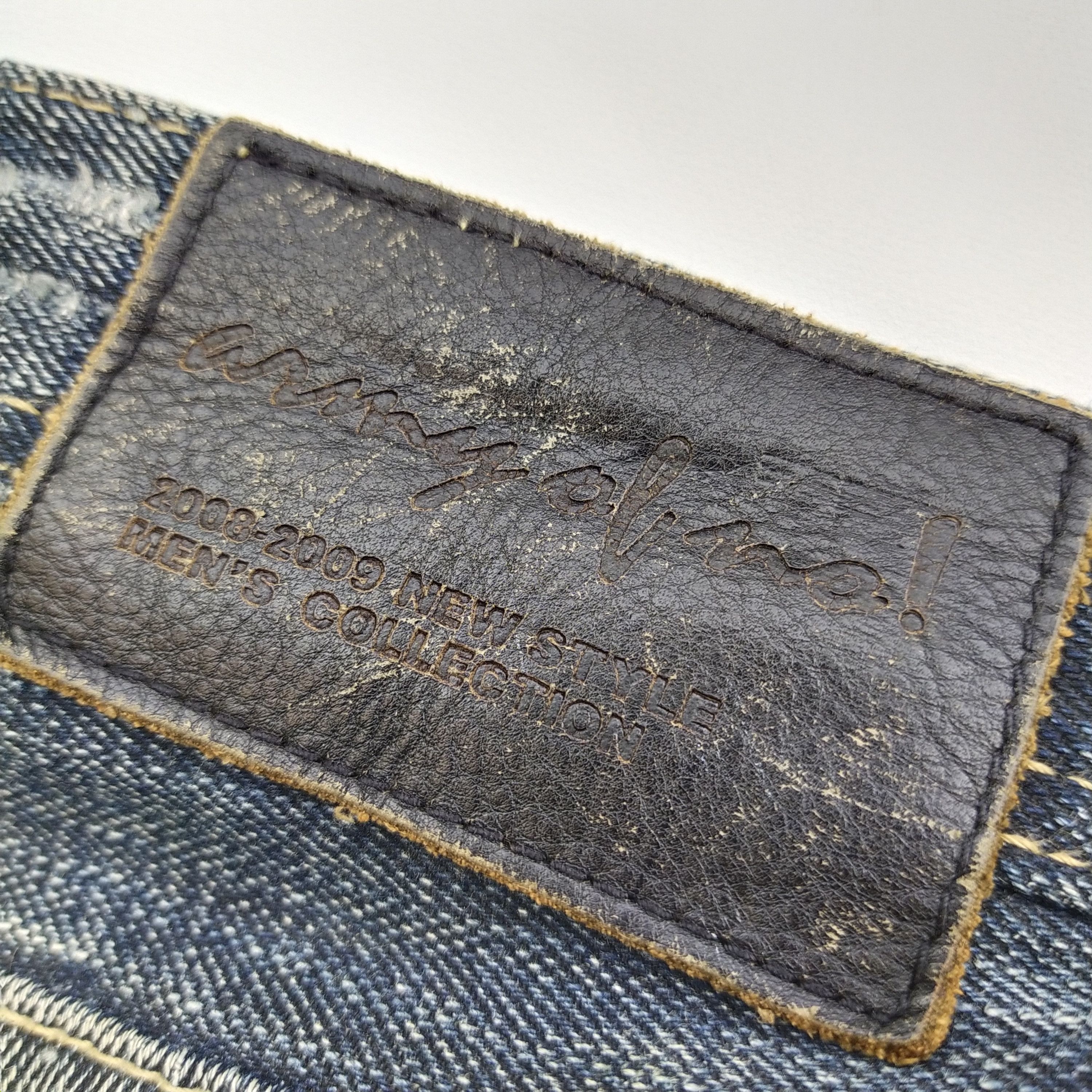 Japanese Brand Japanese brand Army Of No! Distresses Jeans Punk Style Size US 32 / EU 48 - 8 Thumbnail