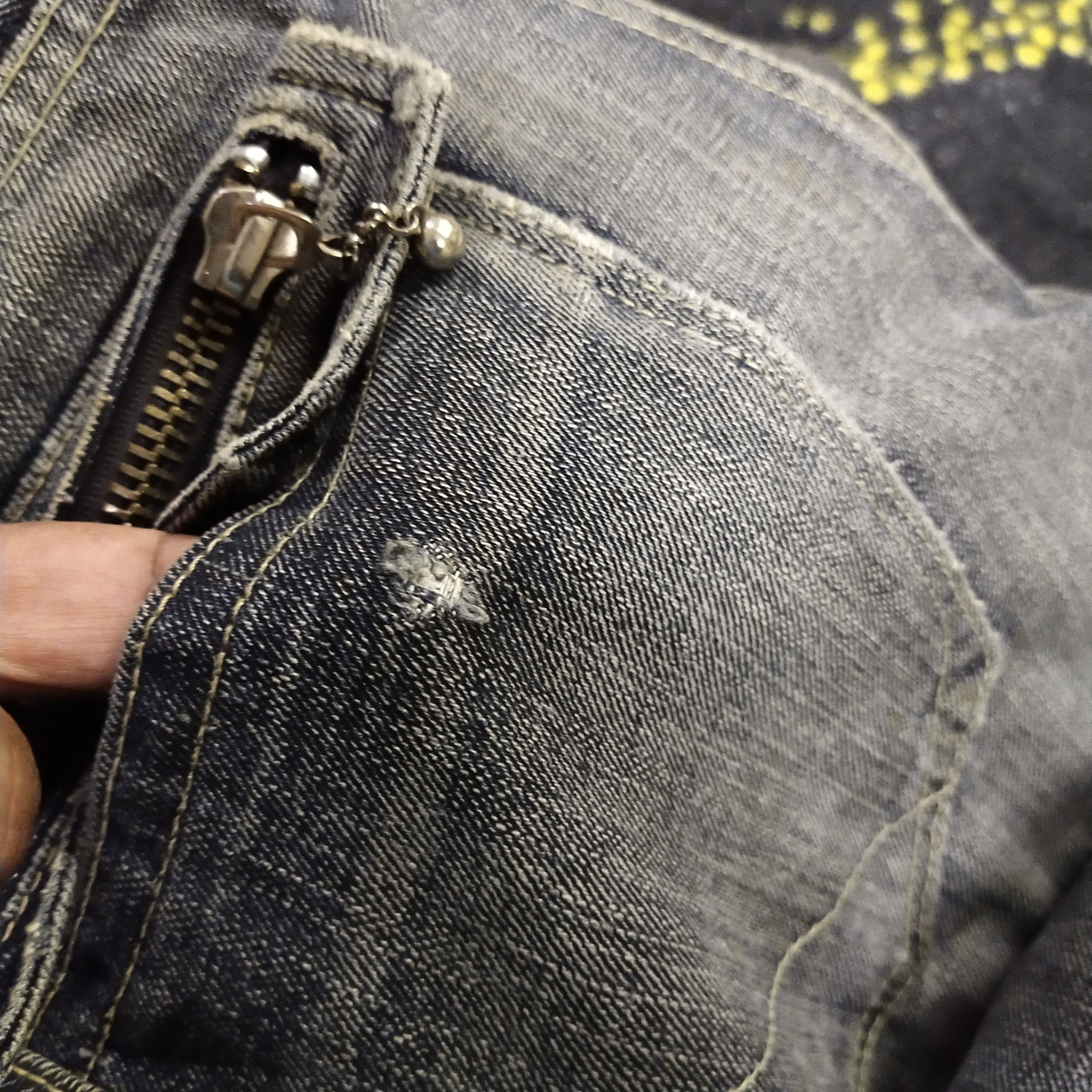 Japanese Brand Japanese brand Army Of No! Distresses Jeans Punk Style Size US 32 / EU 48 - 7 Thumbnail