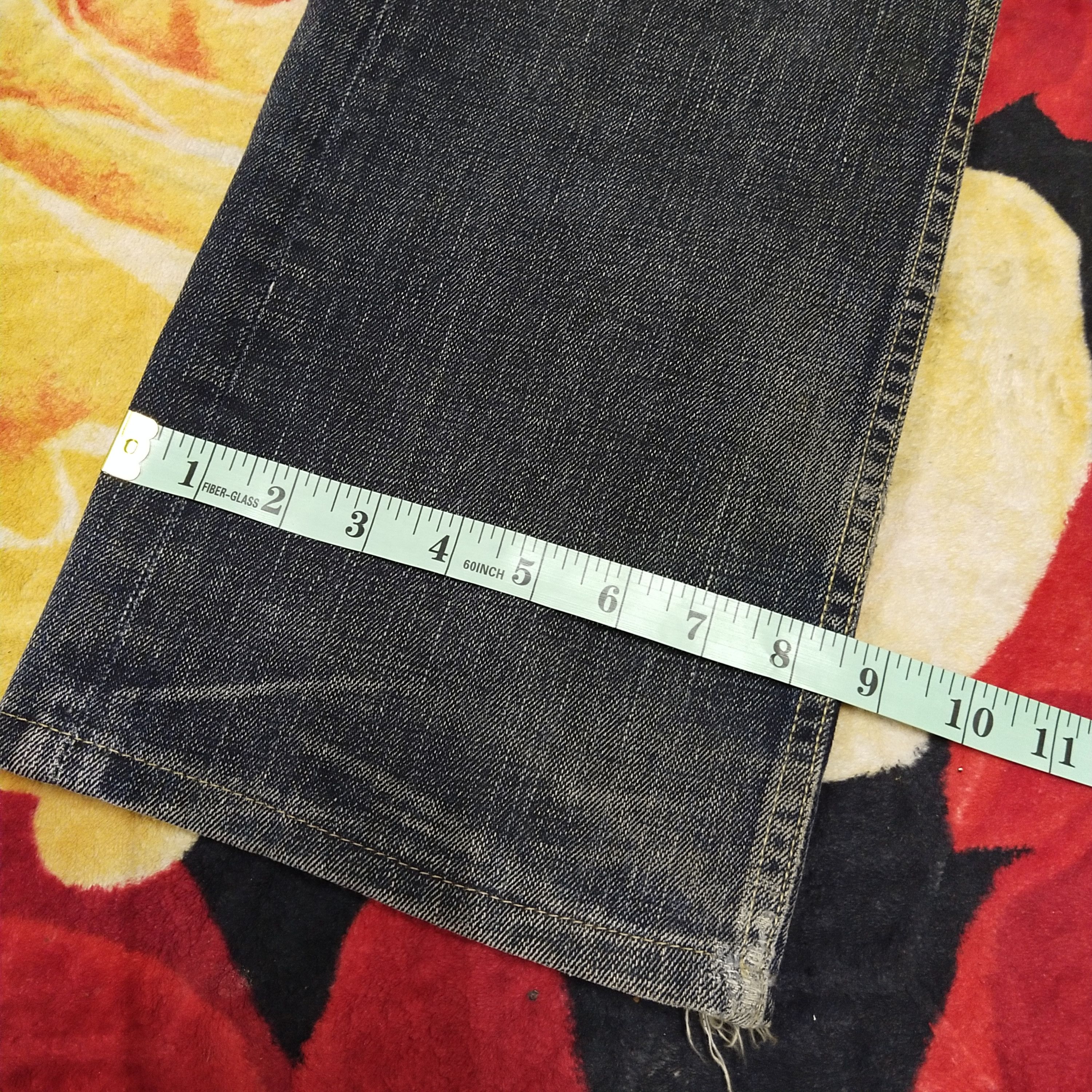 Japanese Brand Japanese brand Army Of No! Distresses Jeans Punk Style Size US 32 / EU 48 - 12 Thumbnail