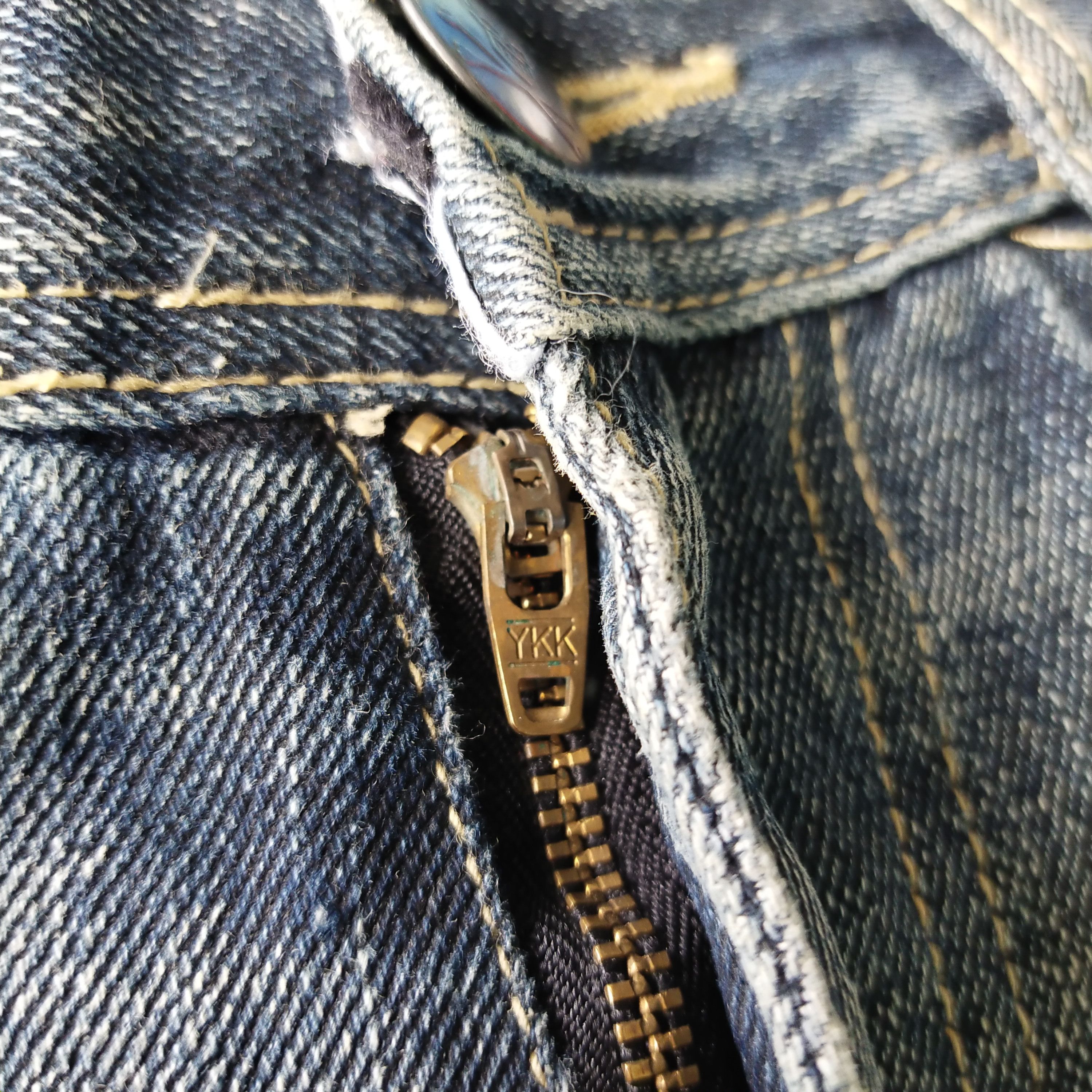 Japanese Brand Japanese brand Army Of No! Distresses Jeans Punk Style Size US 32 / EU 48 - 11 Thumbnail