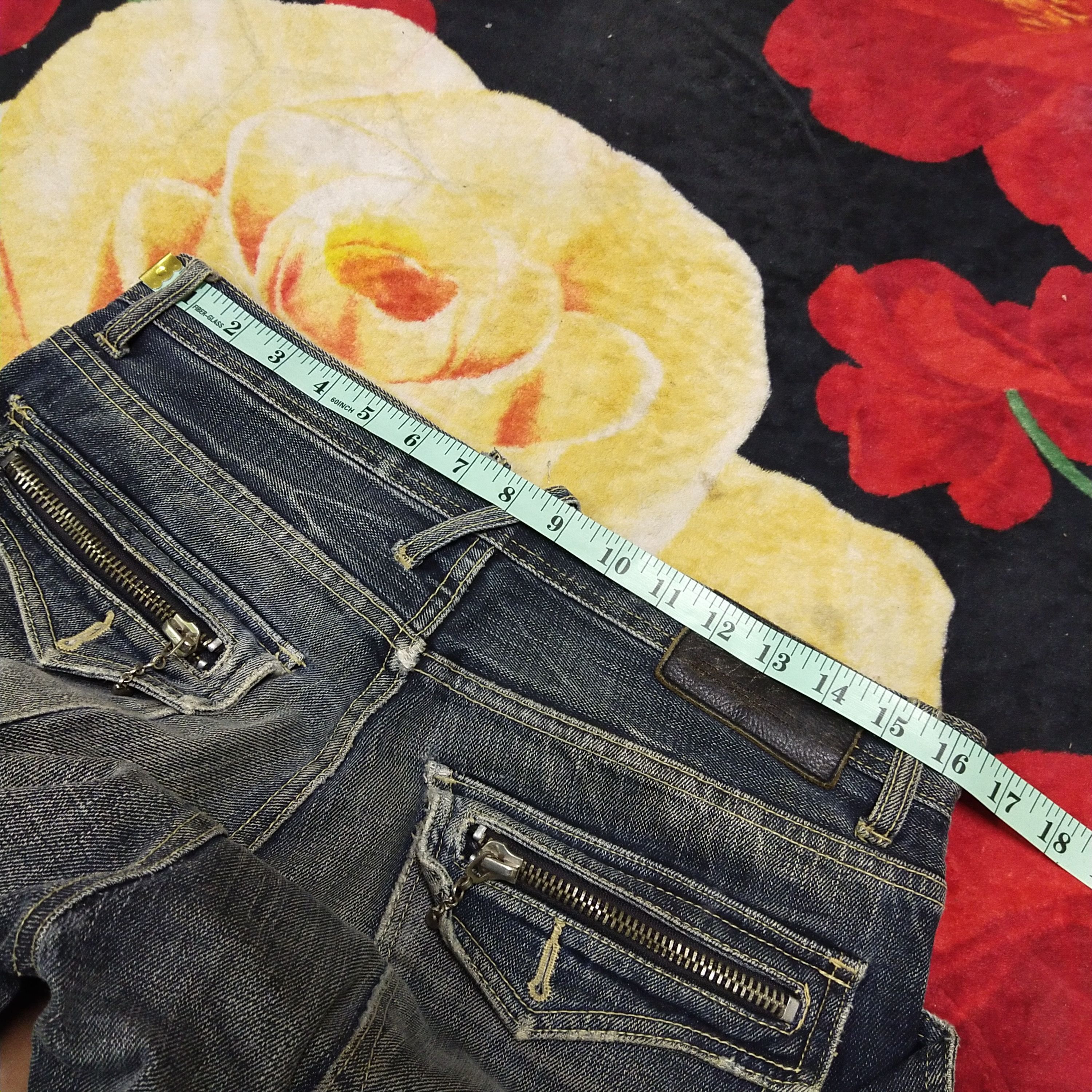 Japanese Brand Japanese brand Army Of No! Distresses Jeans Punk Style Size US 32 / EU 48 - 17 Thumbnail