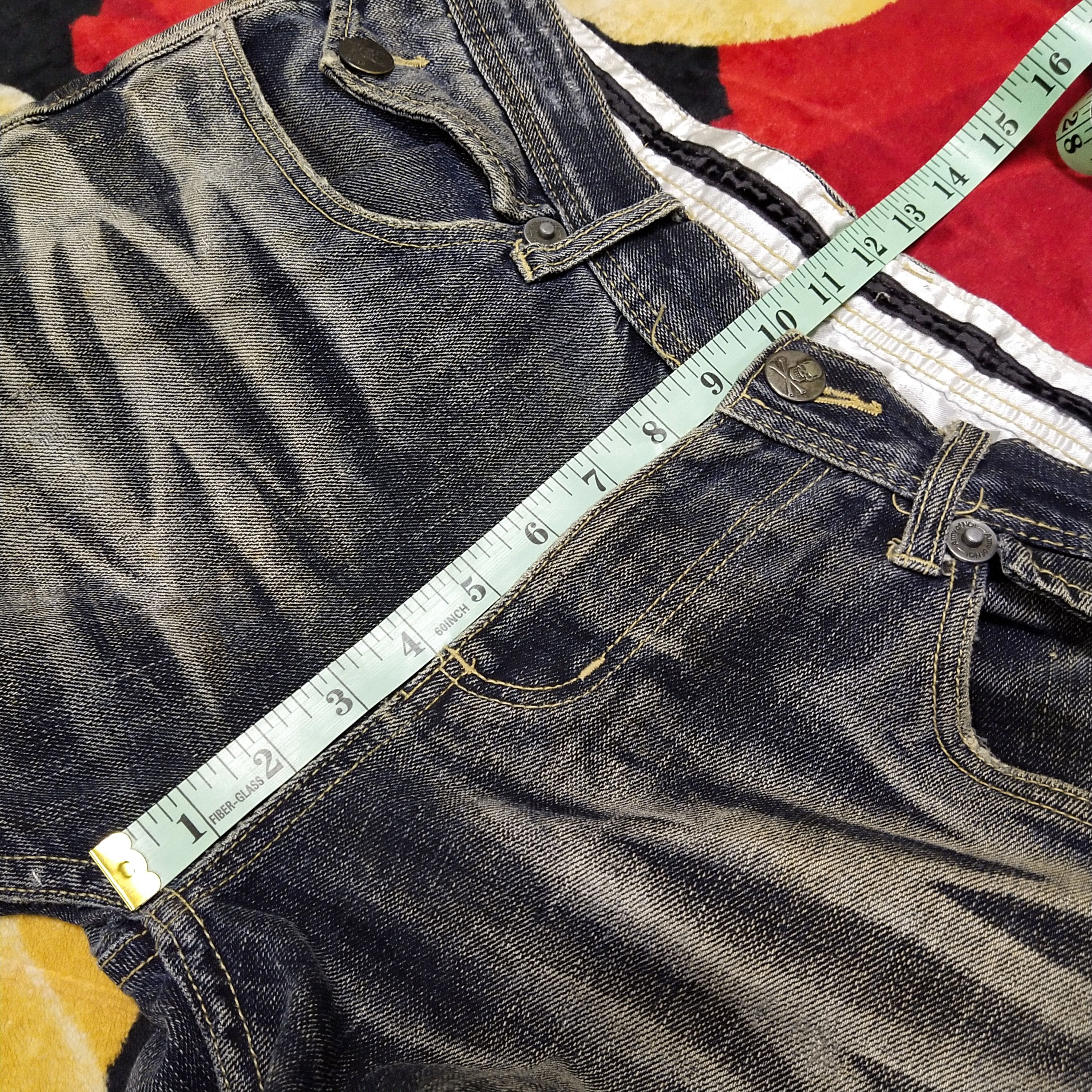 Japanese Brand Japanese brand Army Of No! Distresses Jeans Punk Style Size US 32 / EU 48 - 15 Thumbnail