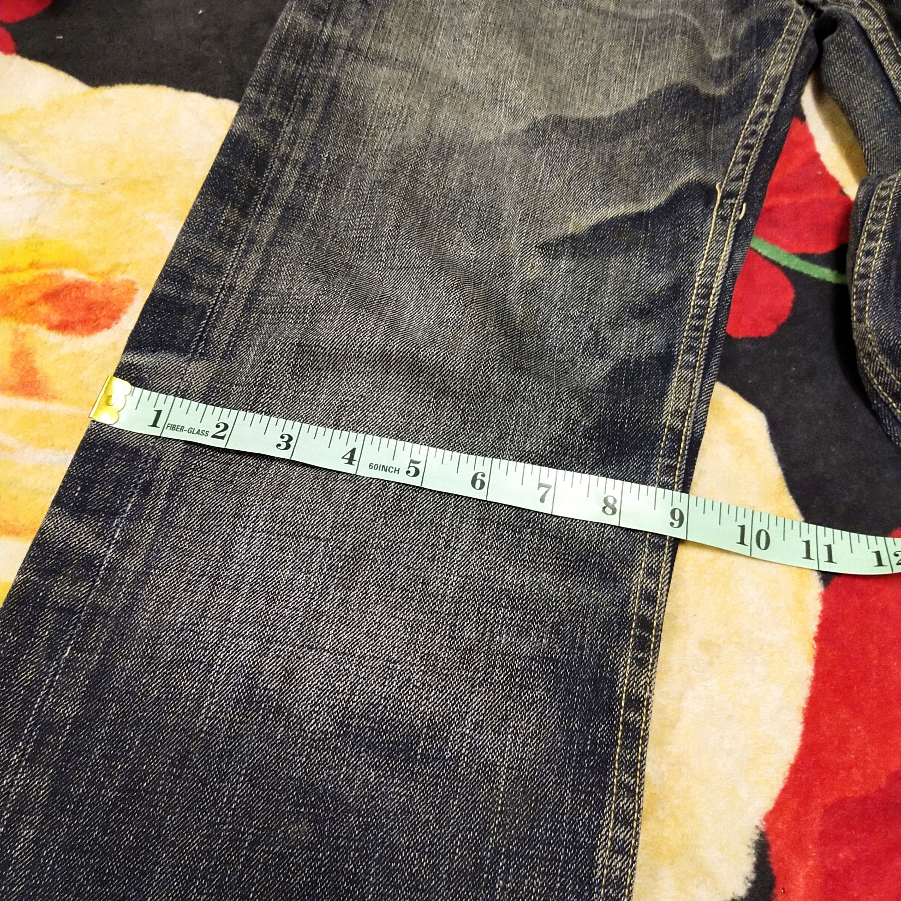 Japanese Brand Japanese brand Army Of No! Distresses Jeans Punk Style Size US 32 / EU 48 - 13 Thumbnail