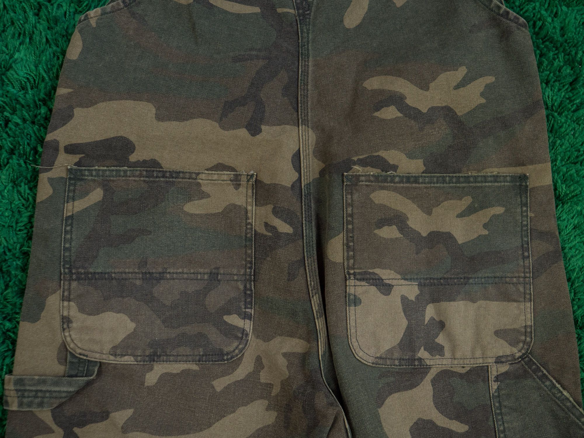 Carhartt × Carhartt Wip Carhartt WIP CARCHARTT BIB OVERALL WASHED Jumpsuit Workwear Size US 31 - 11 Thumbnail