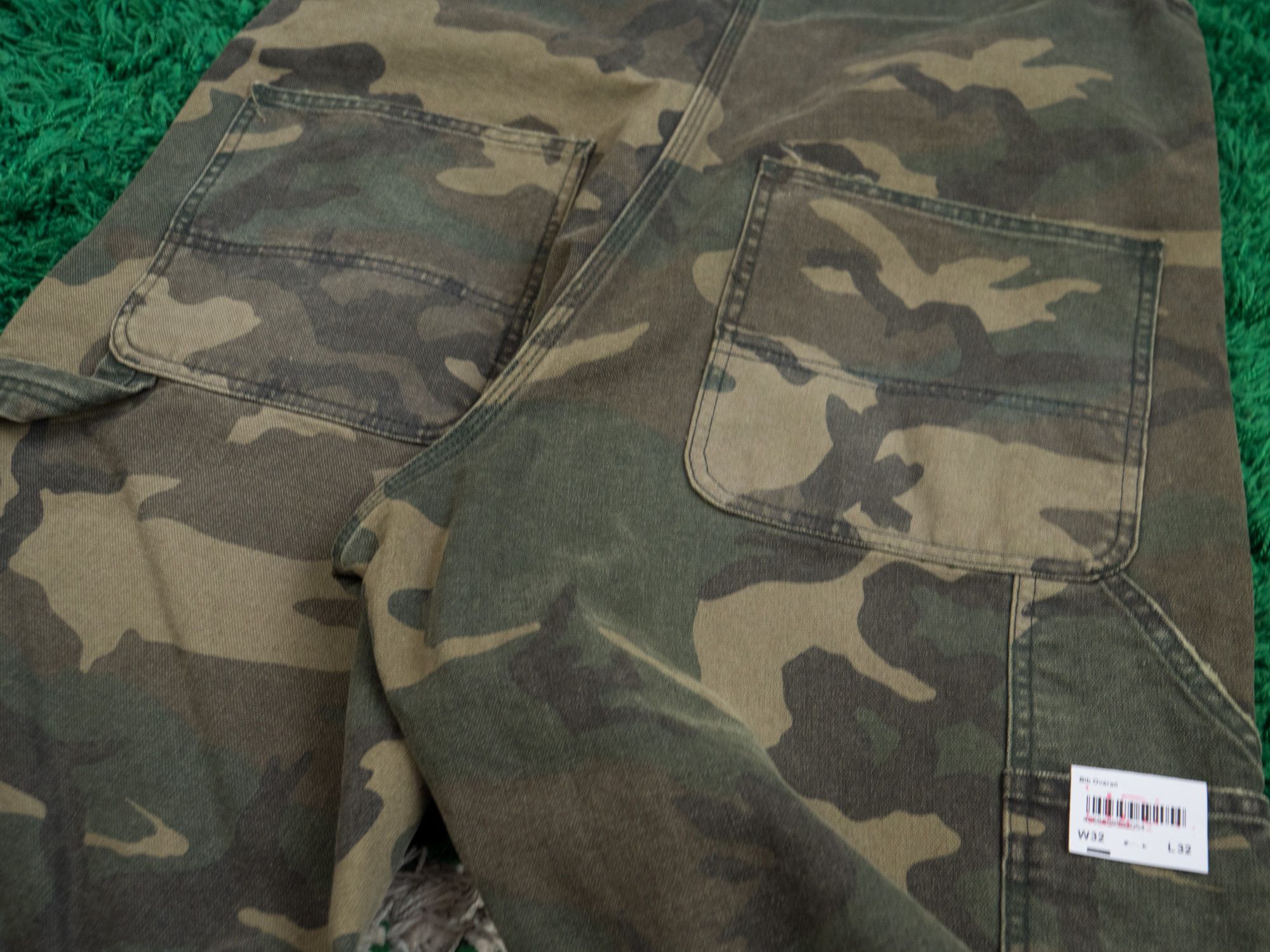 Carhartt × Carhartt Wip Carhartt WIP CARCHARTT BIB OVERALL WASHED Jumpsuit Workwear Size US 31 - 14 Thumbnail
