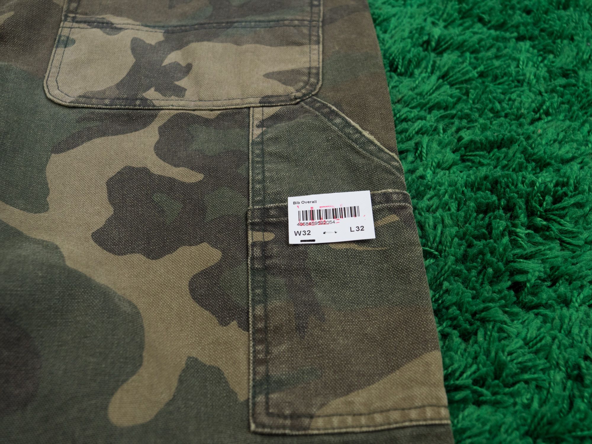 Carhartt × Carhartt Wip Carhartt WIP CARCHARTT BIB OVERALL WASHED Jumpsuit Workwear Size US 31 - 16 Thumbnail