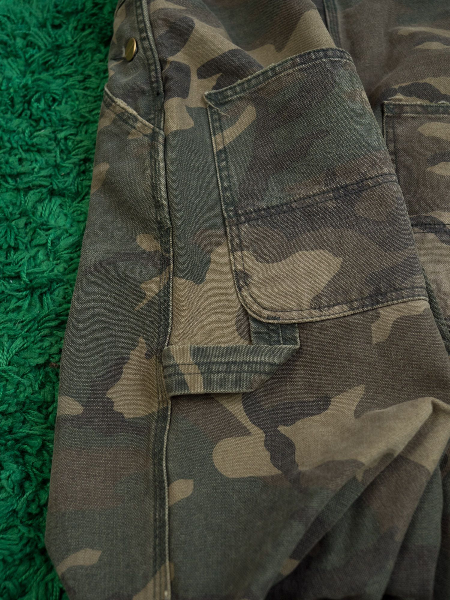 Carhartt × Carhartt Wip Carhartt WIP CARCHARTT BIB OVERALL WASHED Jumpsuit Workwear Size US 31 - 18 Thumbnail
